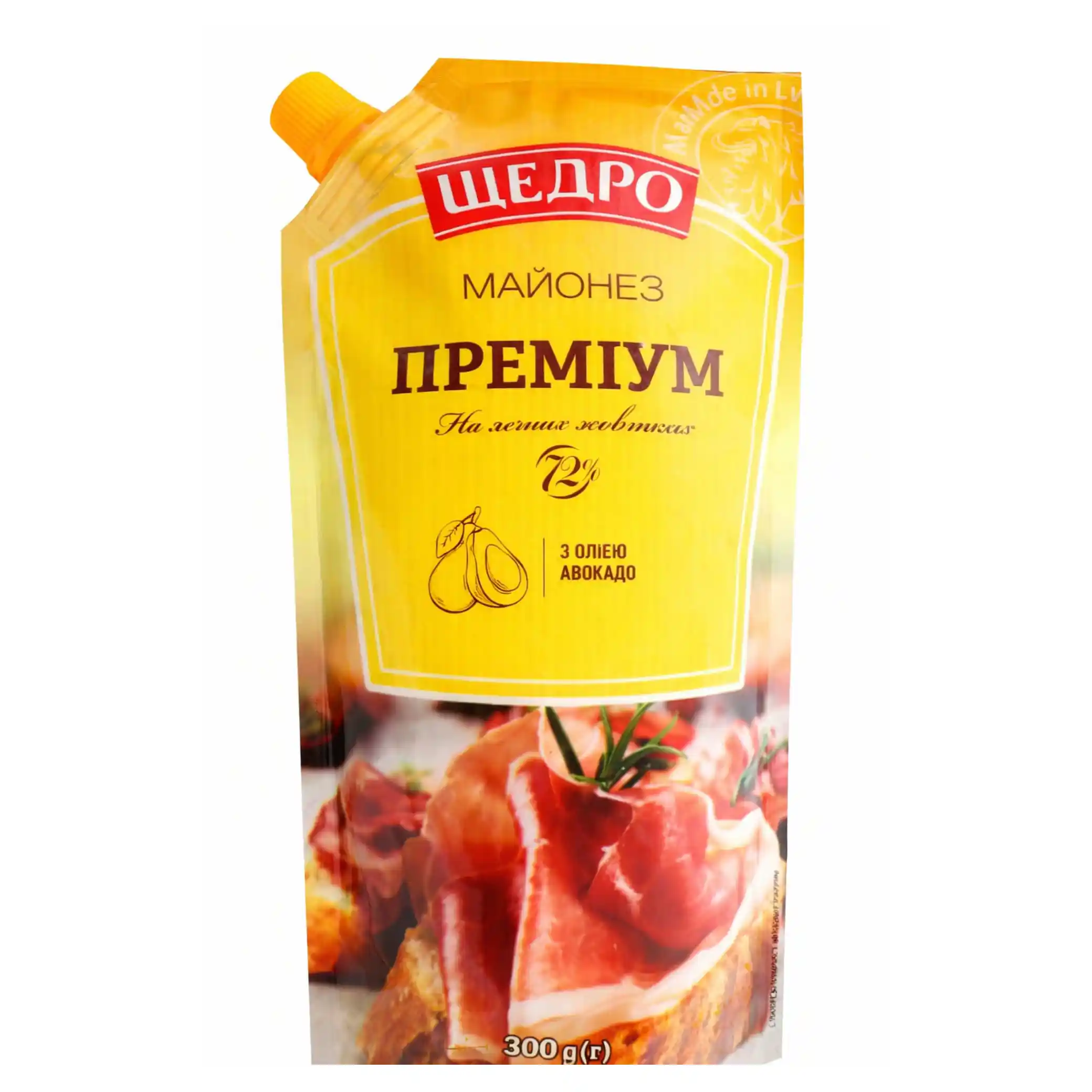 Schedro Majonéza "Premium" 72%, 300g/16ks