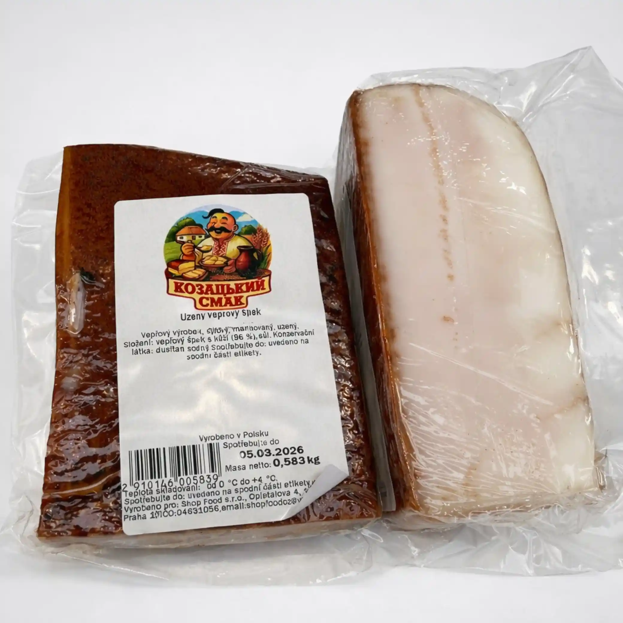 KS Špek vepřový uzený, ± 350g
