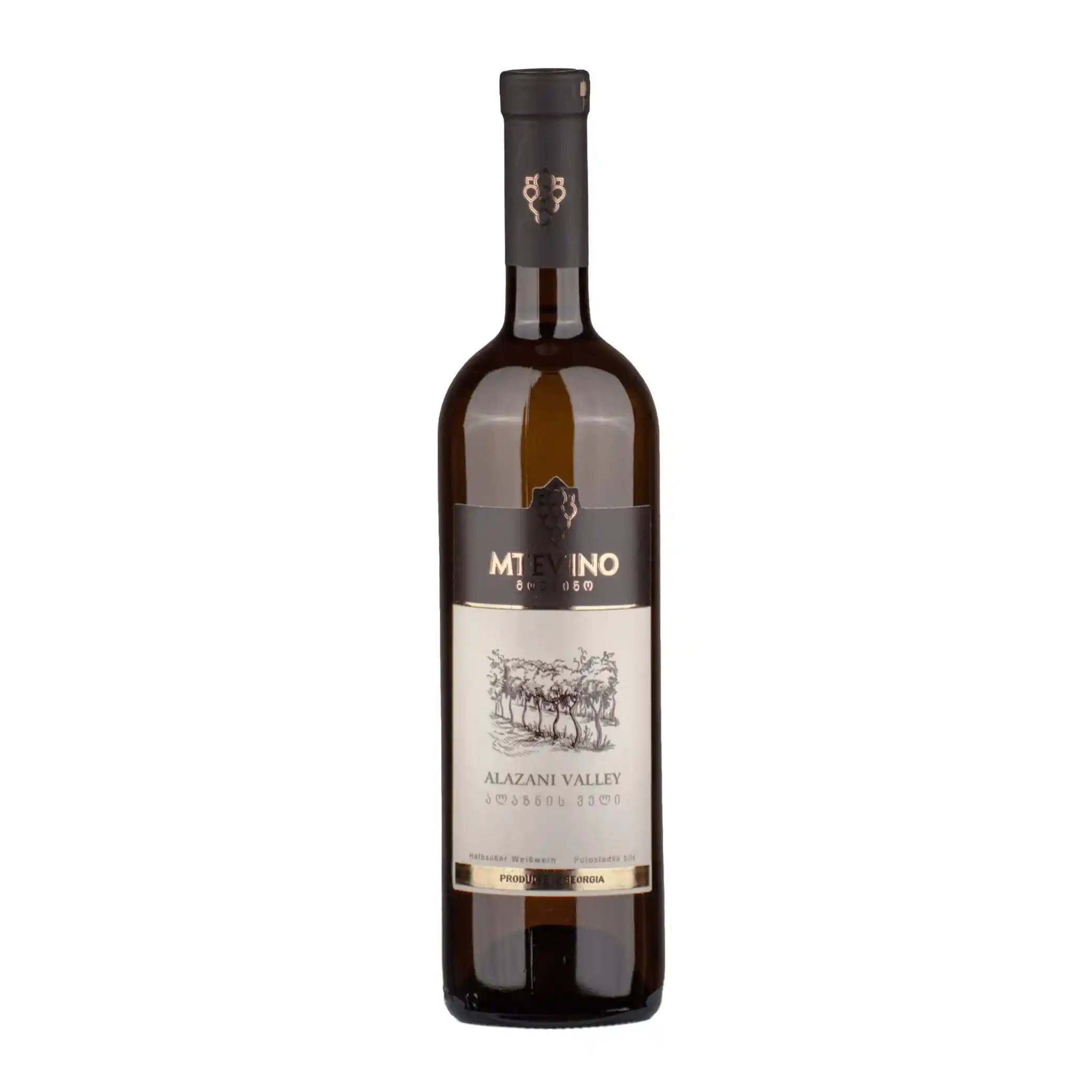 MTEVINO Bílé polosladké víno Alazan valley, alc. 12,5%, 750 ml