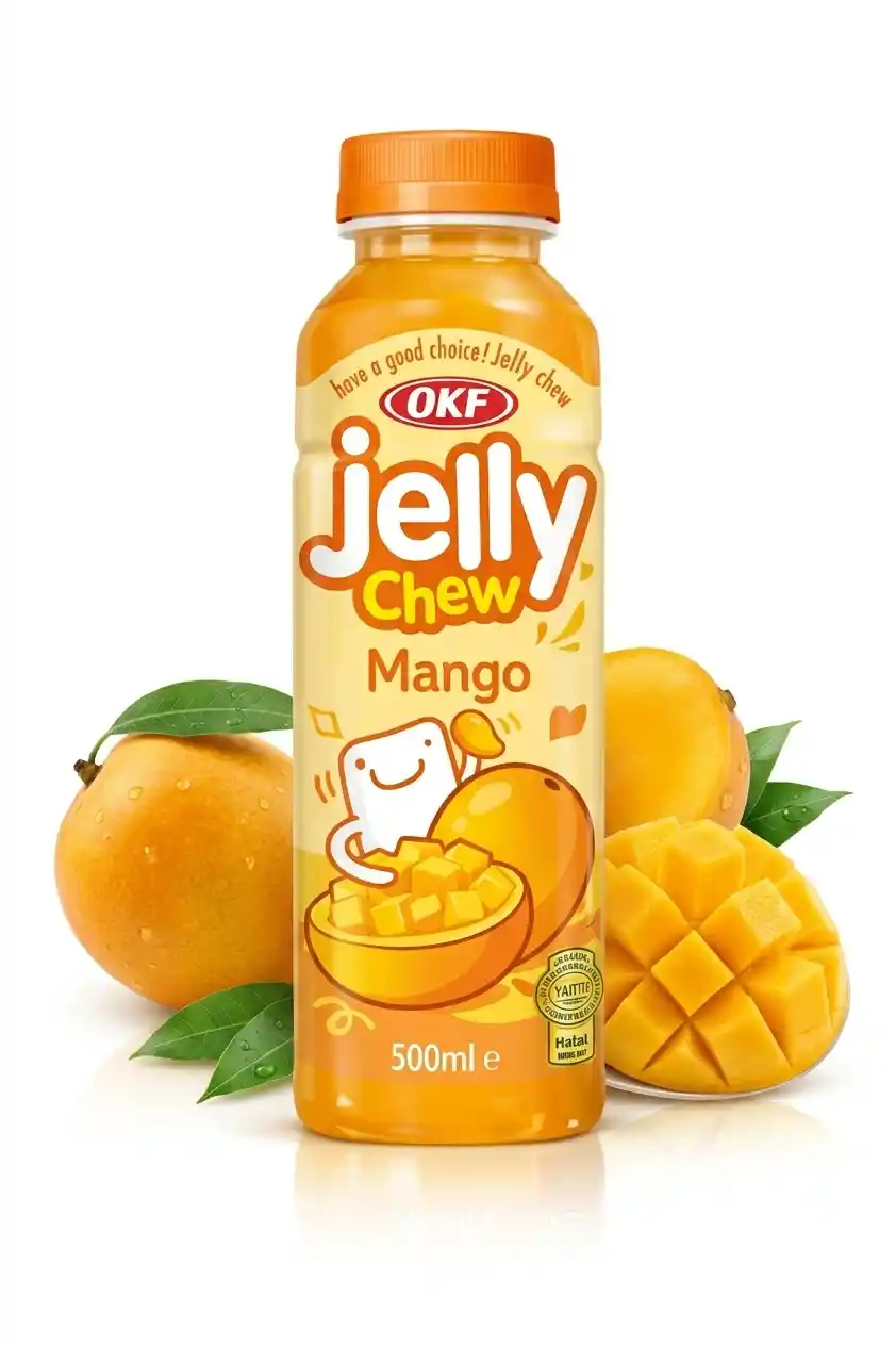 OKF "Jelly Chew. Mango" nápoj 0,5l/20ks