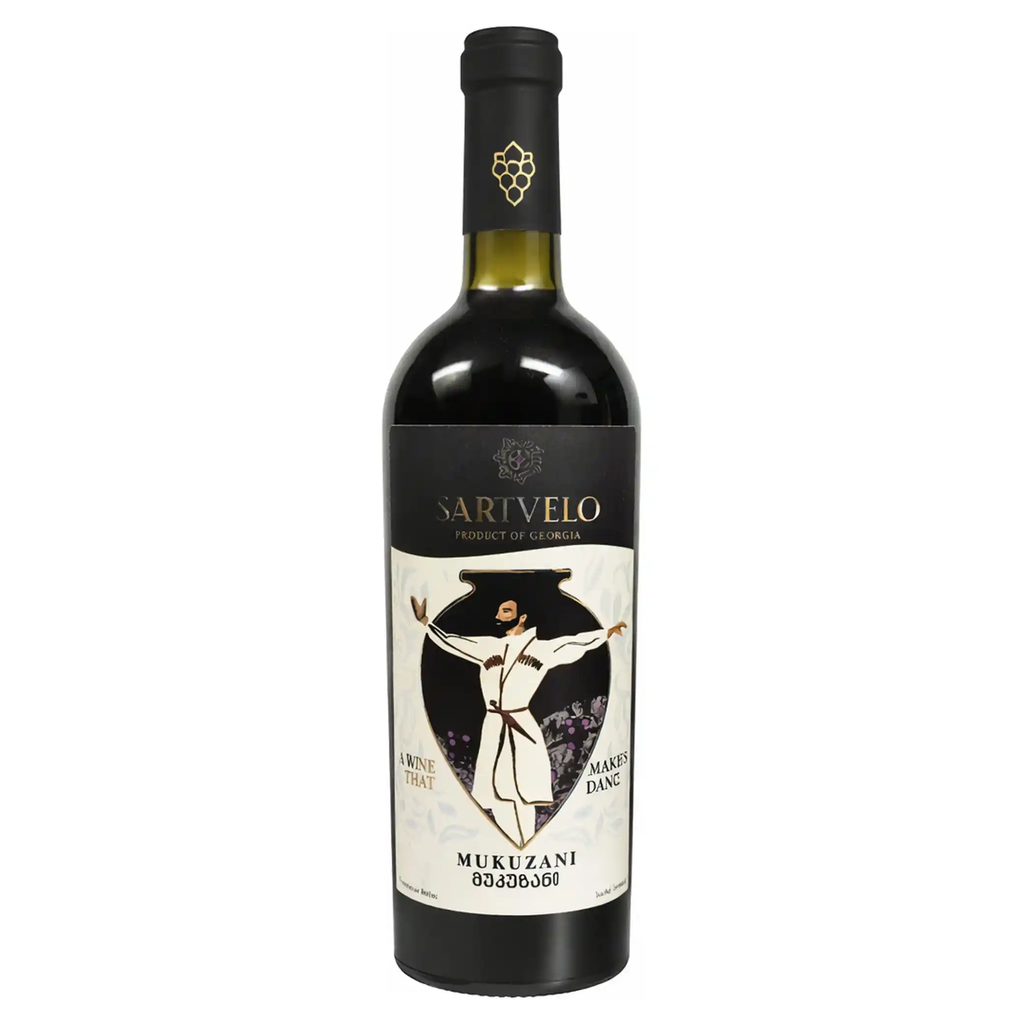 SARTVELO Červené suché víno Mukuzani, alc. 13%, 750 ml