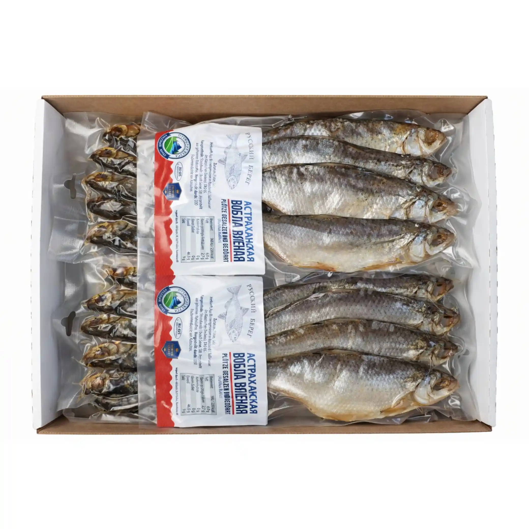 RB Vobla sušená, nevykuchaná, ±300g