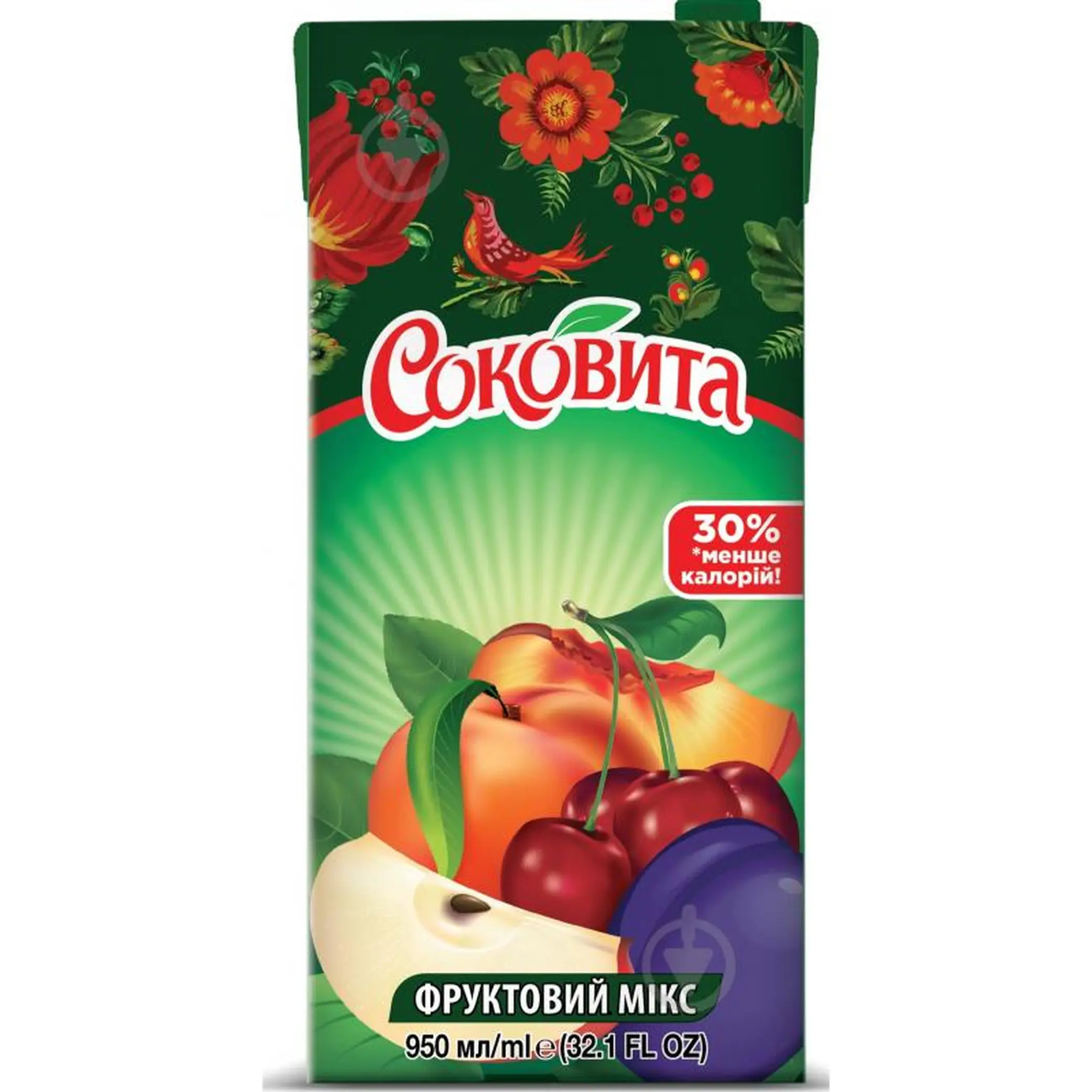 „Sokovita“ nápoj „Ovocný mix“, 0,95 L/12kus