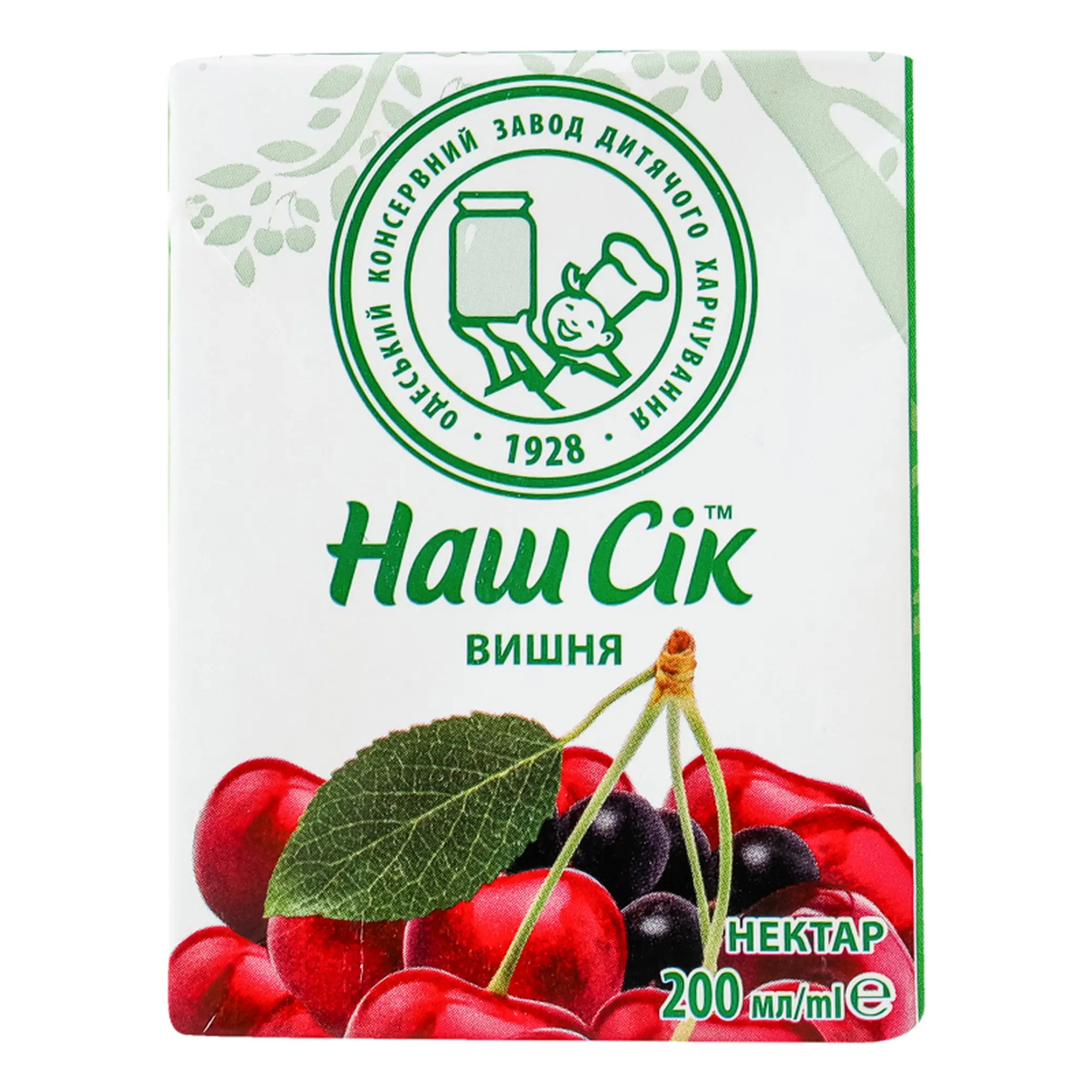 "Náš sik" Nápoj Višňovo-aroniový, 200ml/27kus