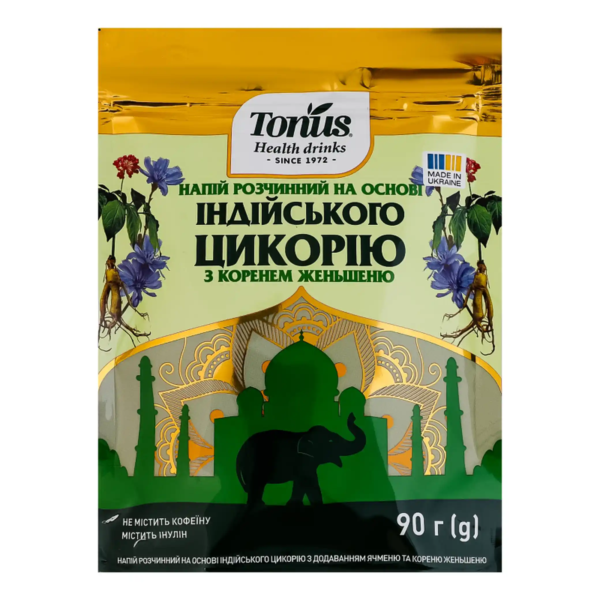 ZZ Nápoj instantní Tonus z čekanky a ječmene se ženšenem, 90 g/24ks