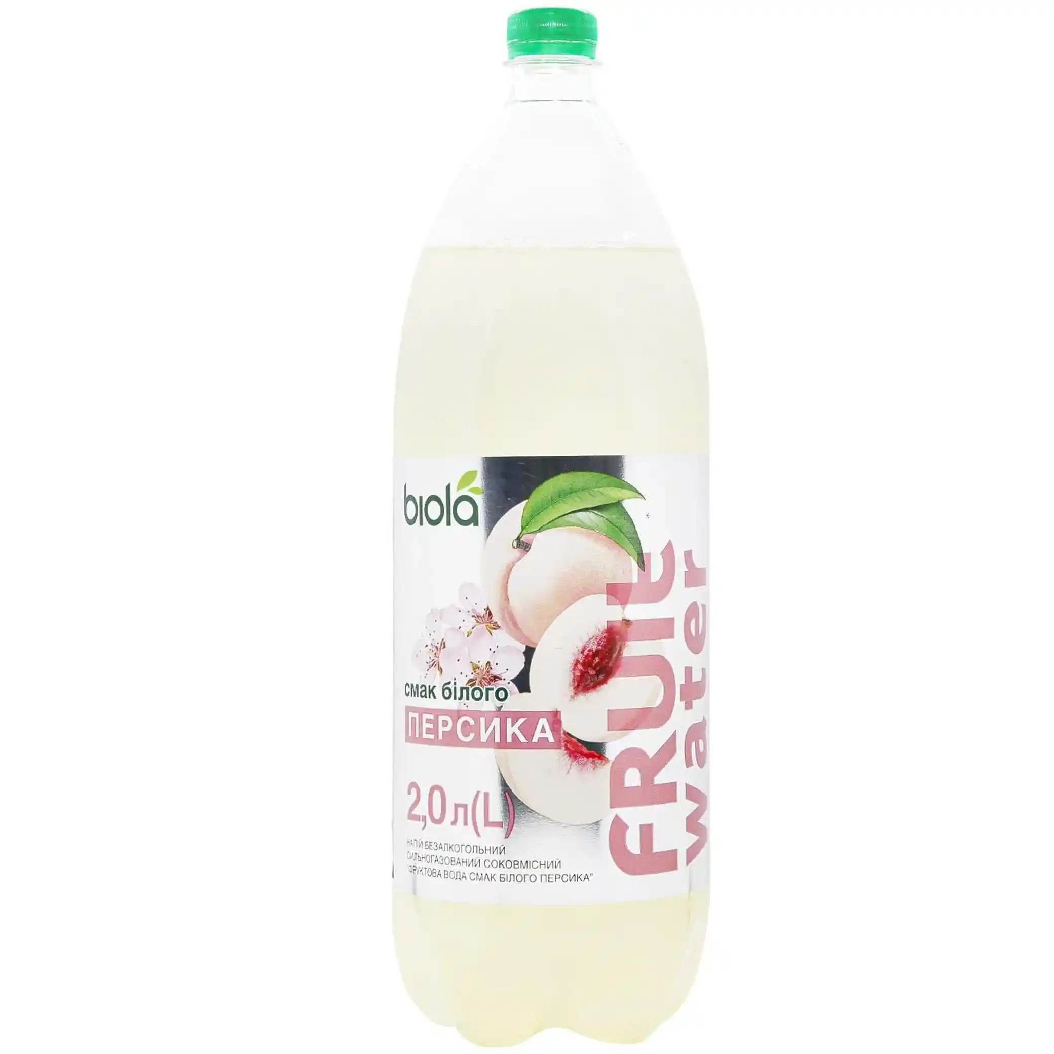 Biola Limonáda "Bílá broskev", 2l/6ks