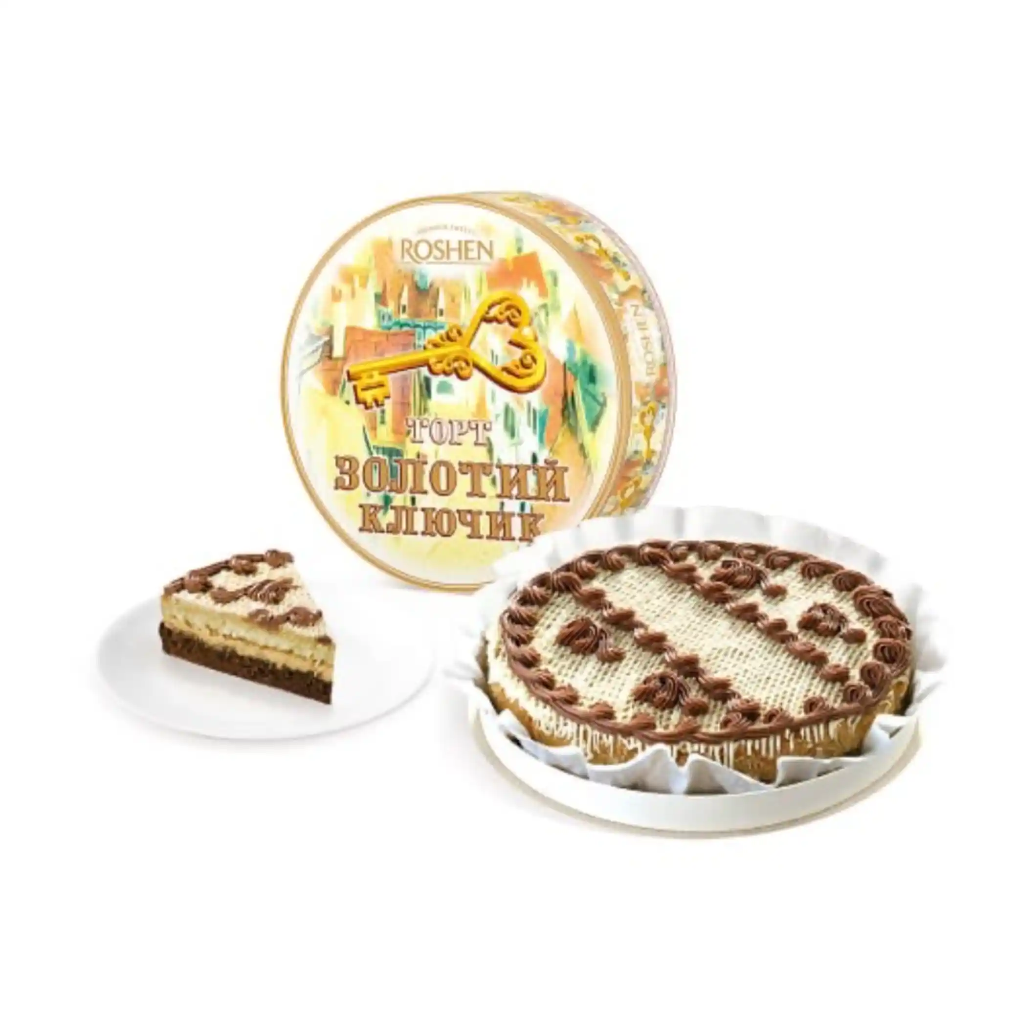 Roshen, Dort „Golden Key“, 900 g 1/6ks