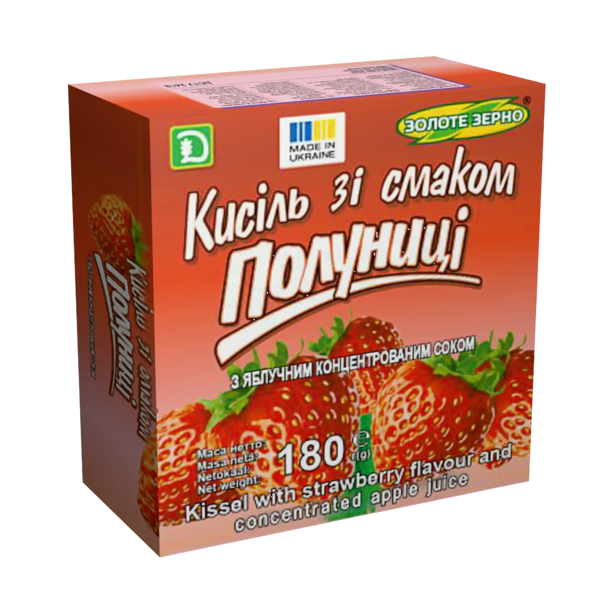 ZZ Kysel s jahodovou příchutí s koncentrovanými šťávami, 180 g/28ks