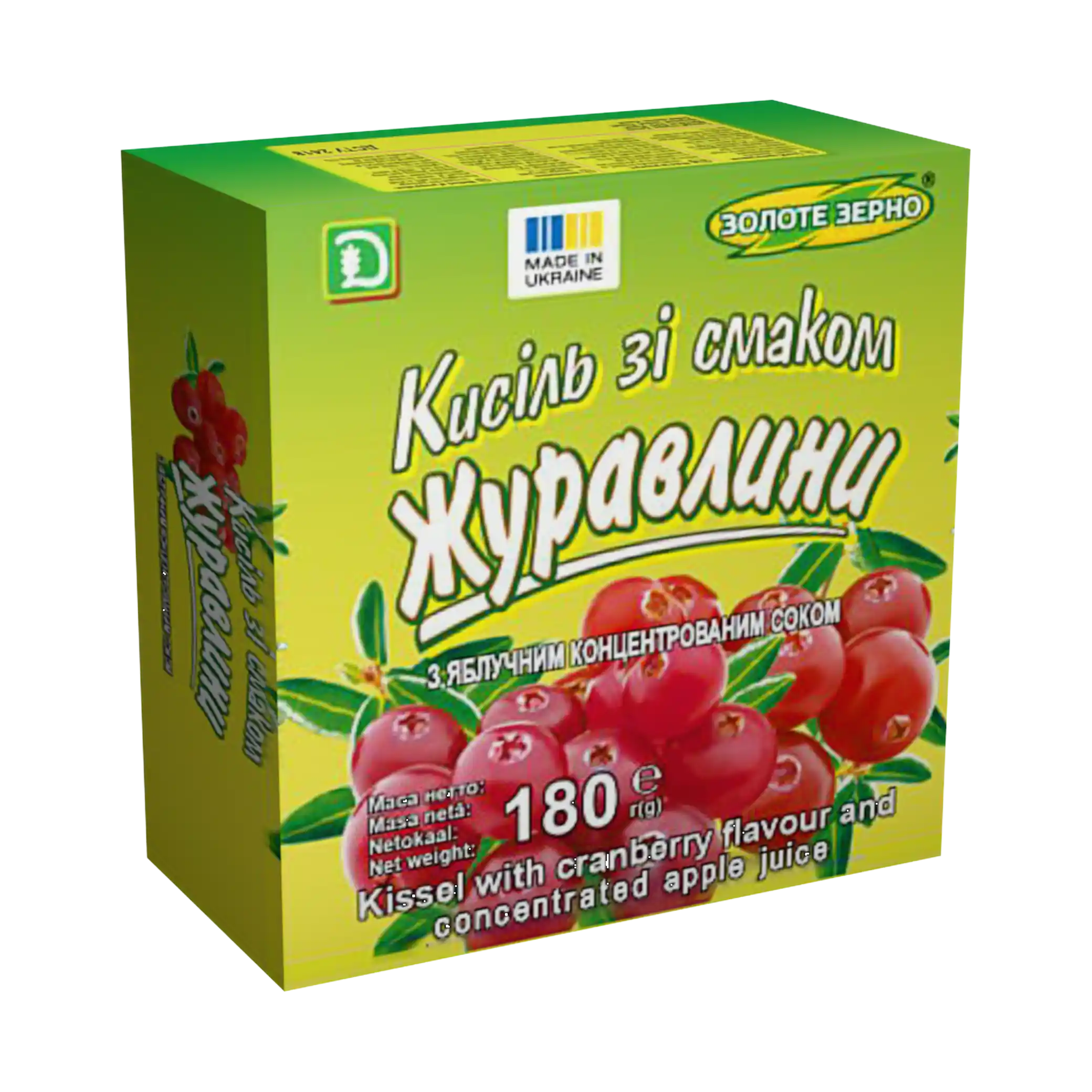ZZ Kysel s klikvovou příchutí s koncentrovanými šťávami, 180 g/28ks