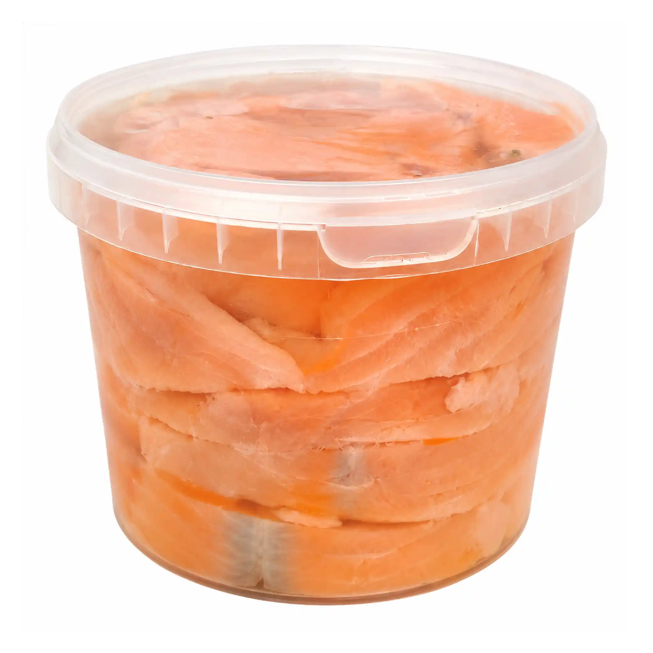 Shop Kousky atlantského lososa v oleji, 2,3L/2kg