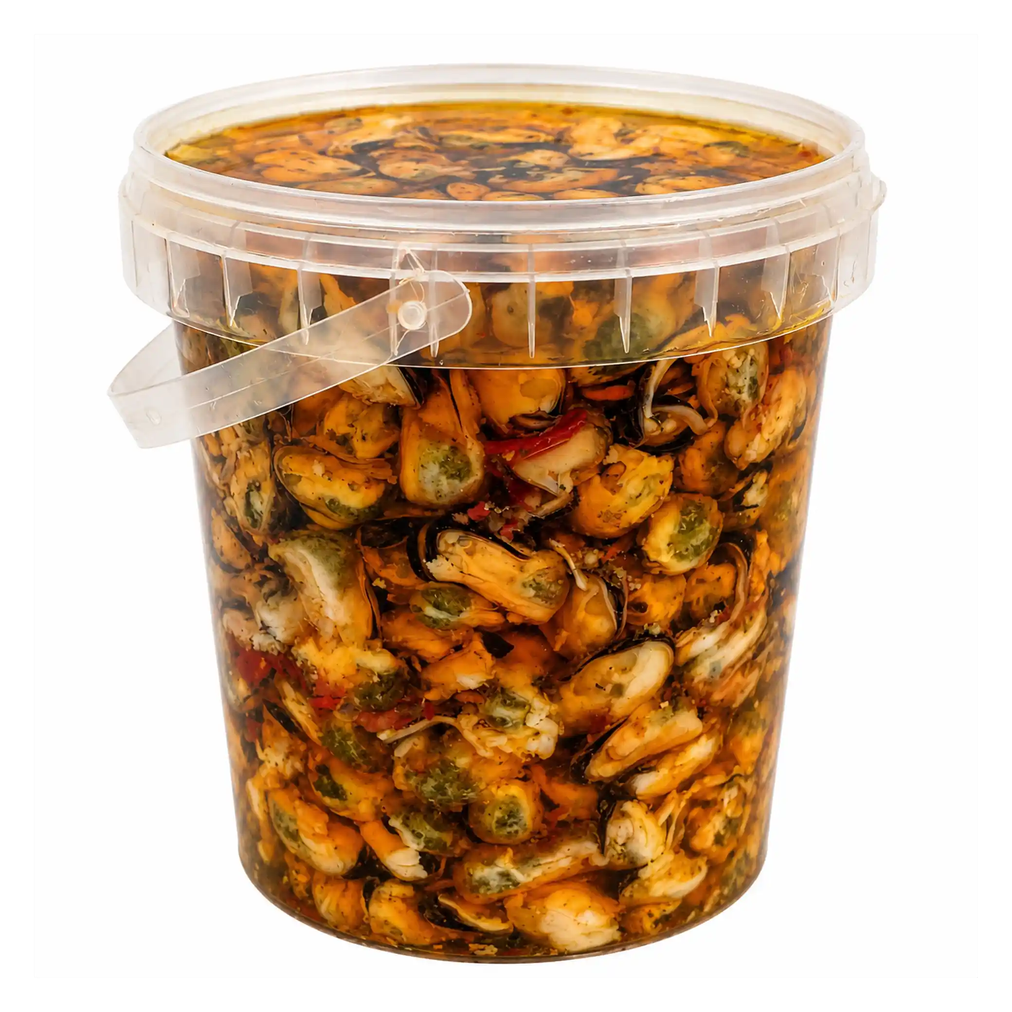 Shop Mušle s paprikou v oleji, 0,78kg/1,3 L