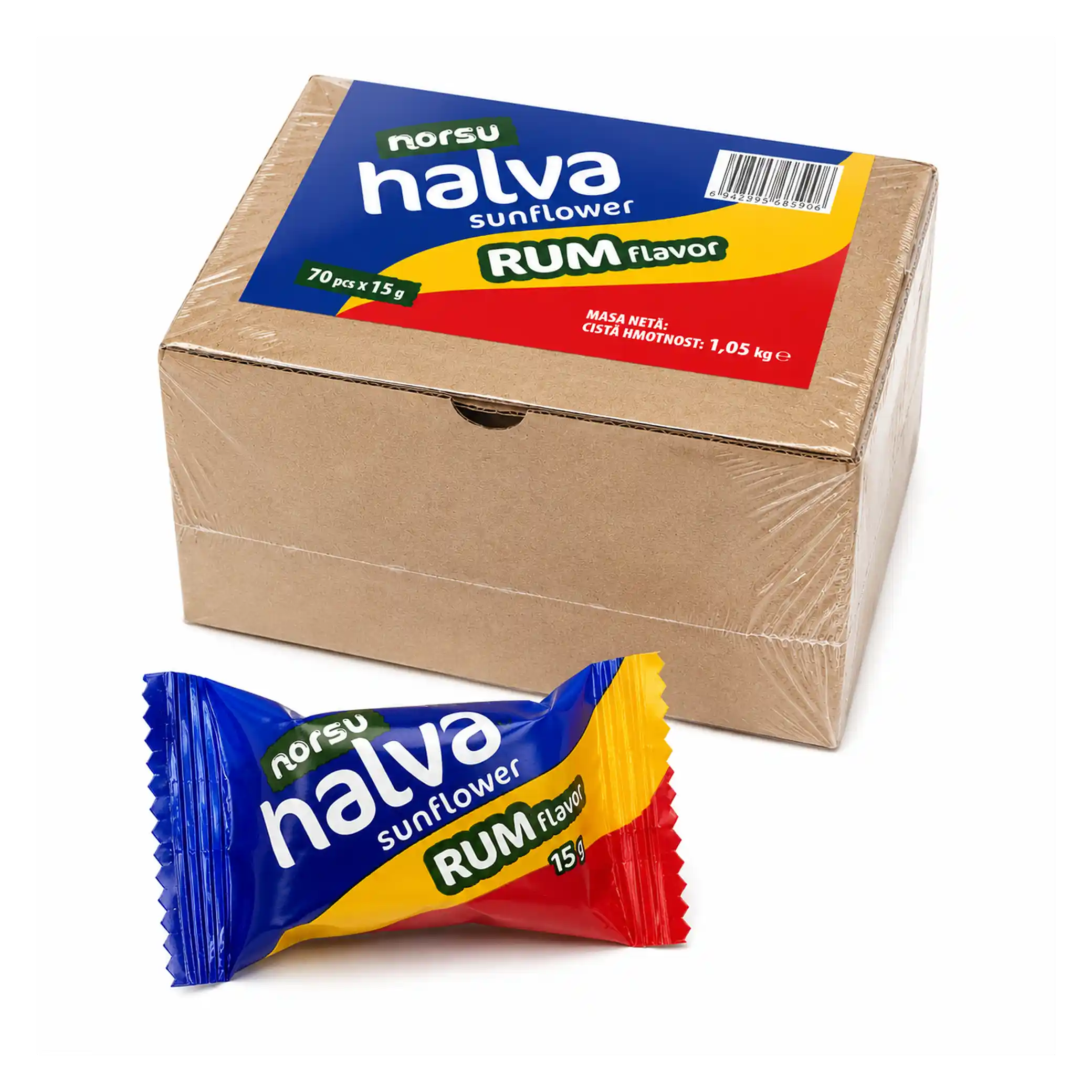 ES Norsu Halva rumová, 1,05 kg (70 ks)