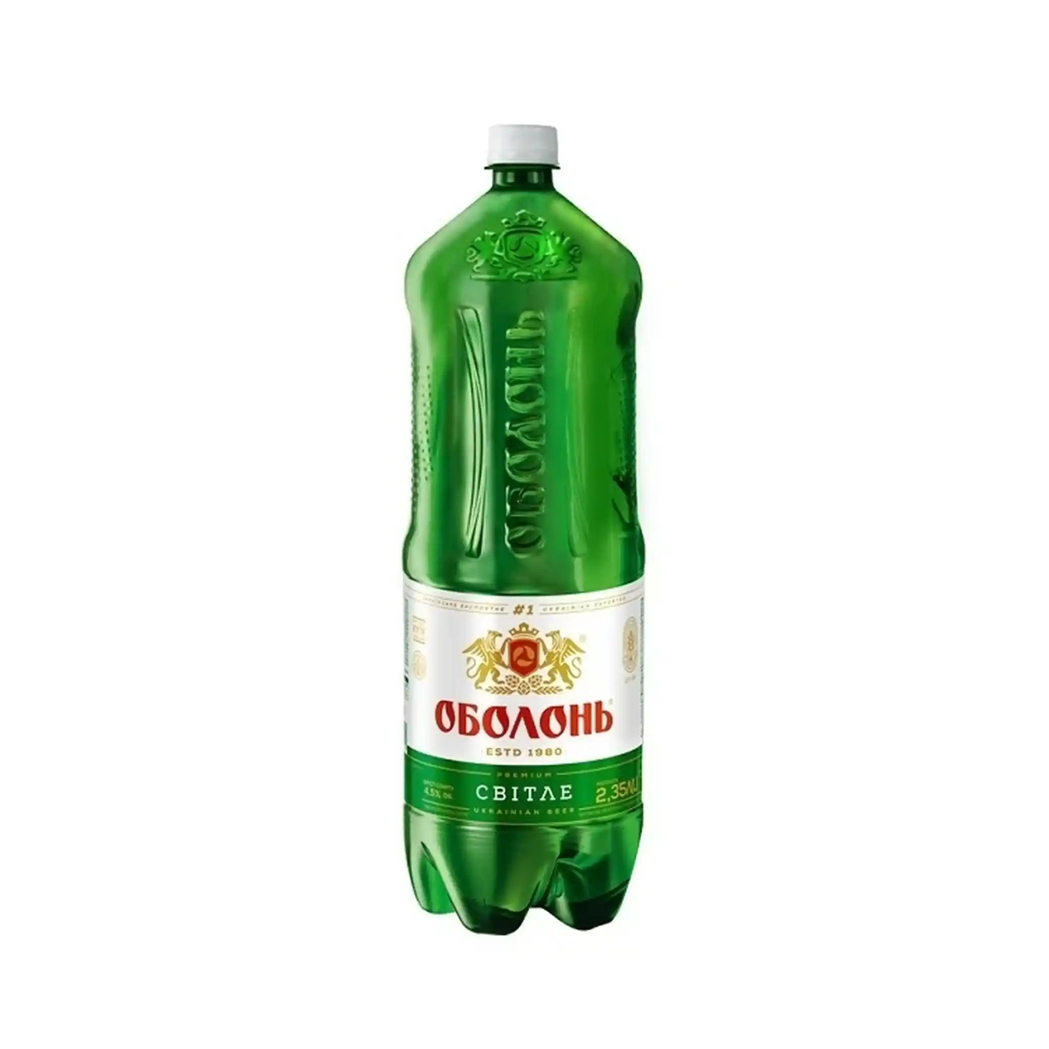 Obolon Pivo Světle, plato °, alл. 4,5%, PET 2,35l /6 ks