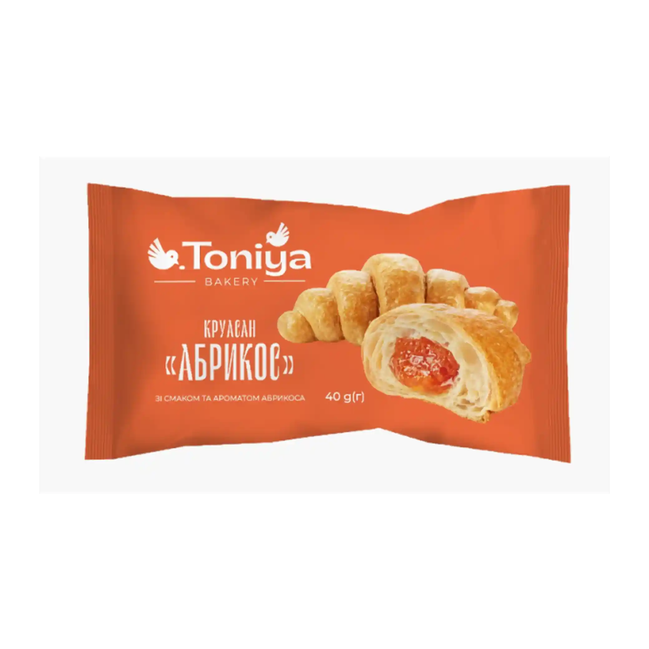 Toniya Croissant s meruňkovou náplní, 40 g/30ks