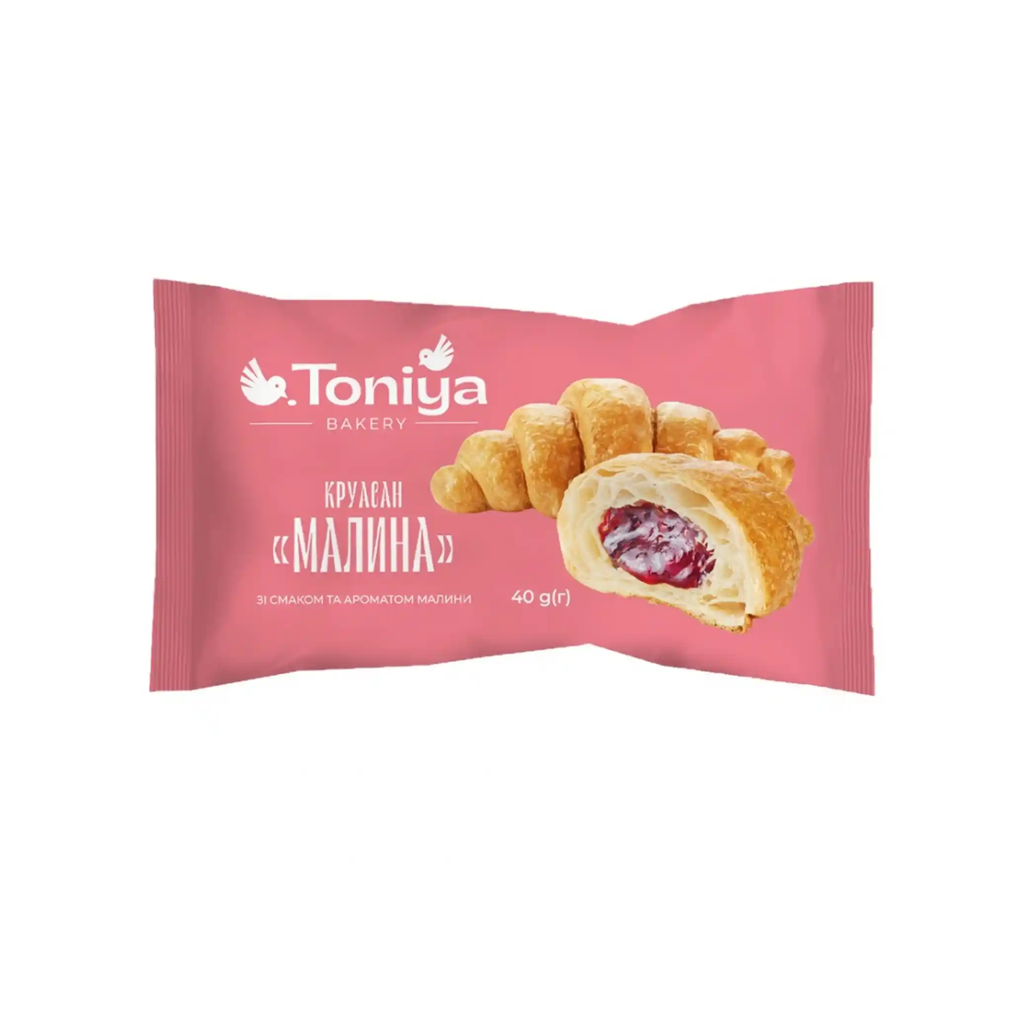 Toniya Croissant s malinovou náplní, 40 g/30ks