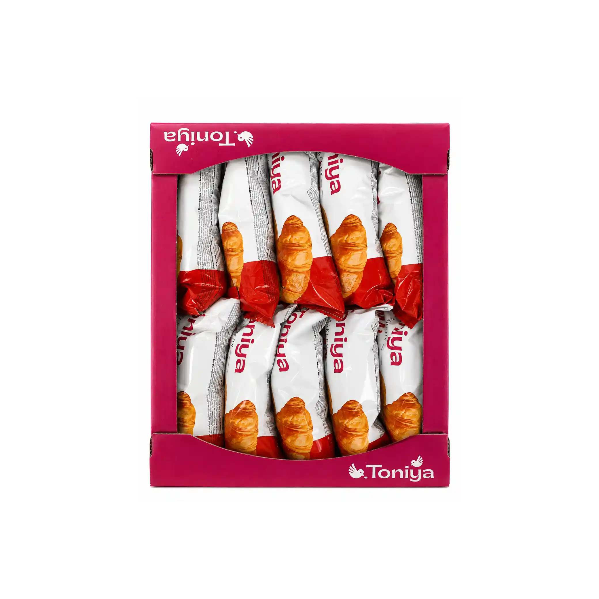 Toniya Croissant „MAXI“ s višní a vanilkou, 110 g/10ks
