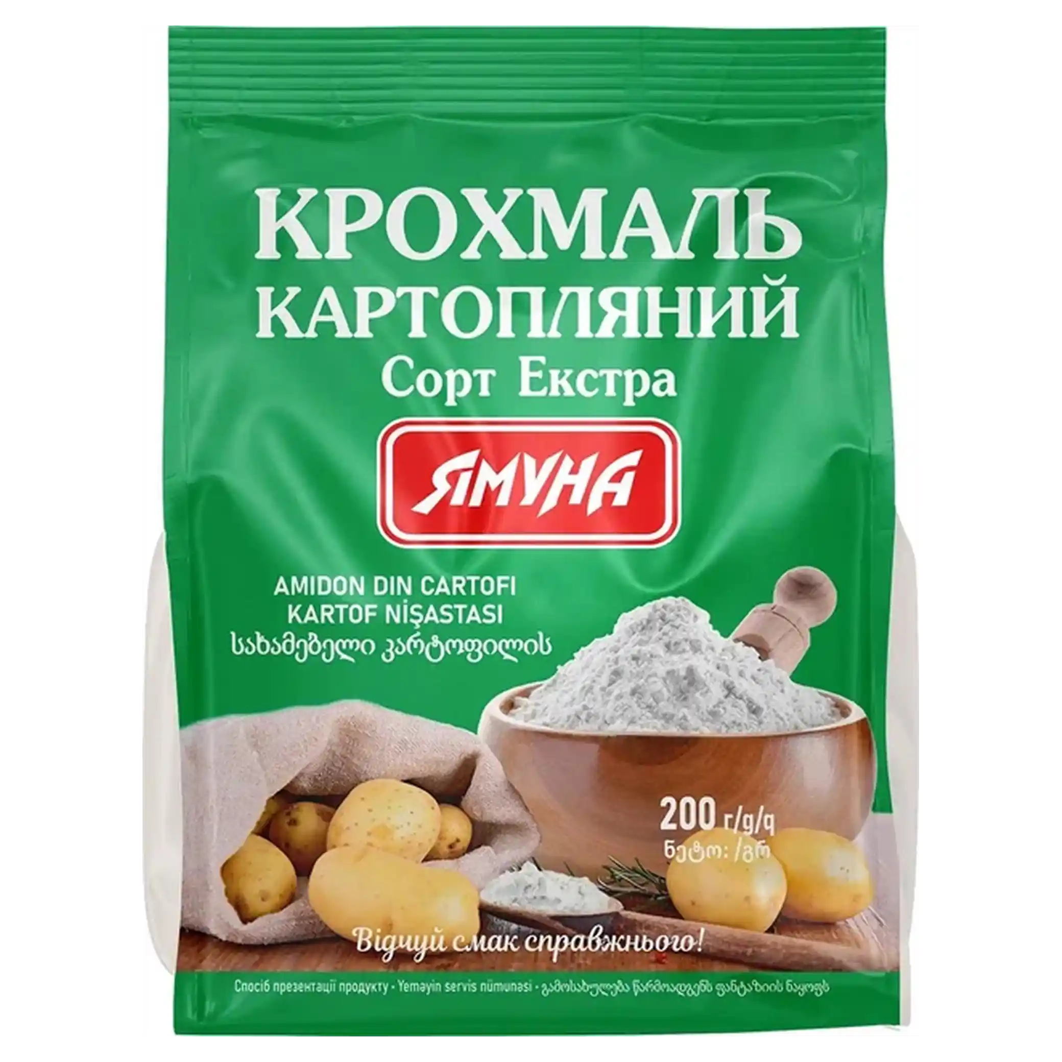 Yamuna "Bramborový škrob", 200 g (display box)/9 ks