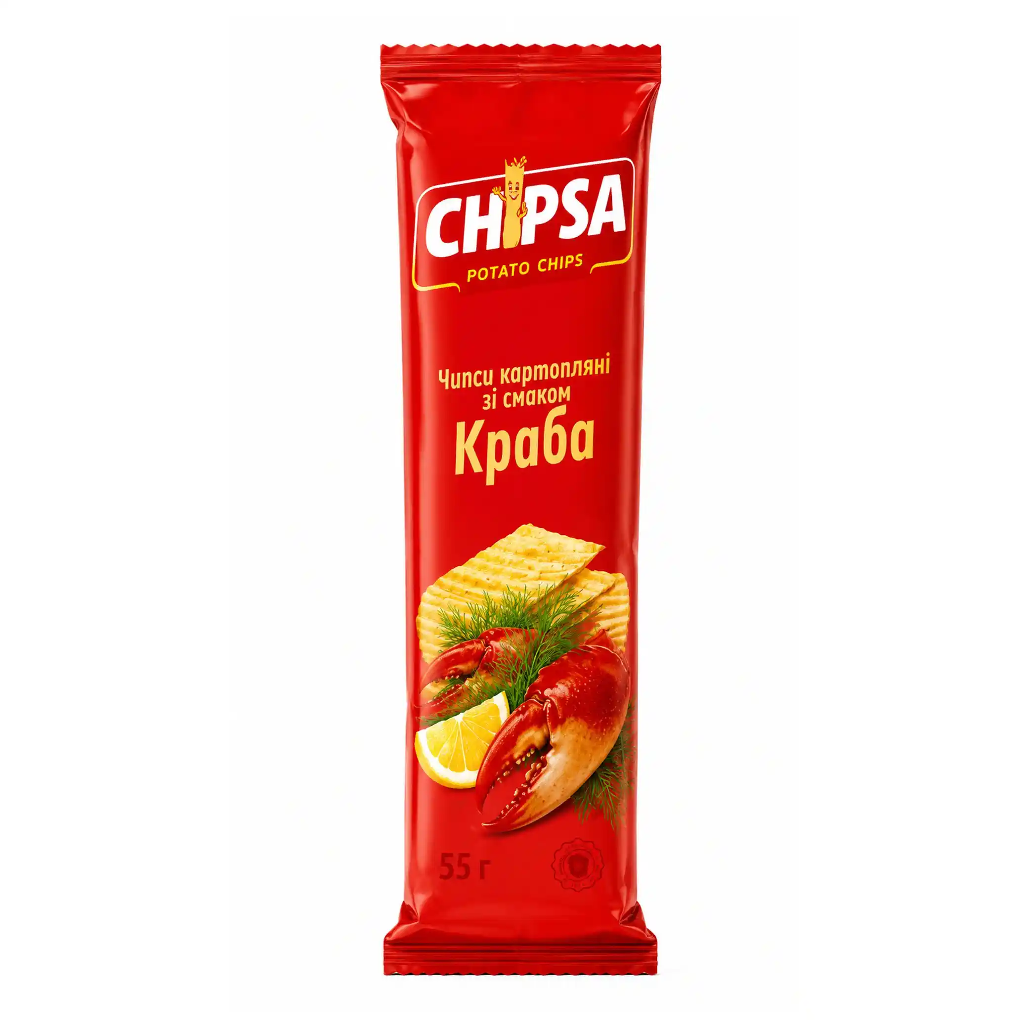 Jaivir "CHIPSA" Chipsy s příchutí kraba, 55 g/30ks