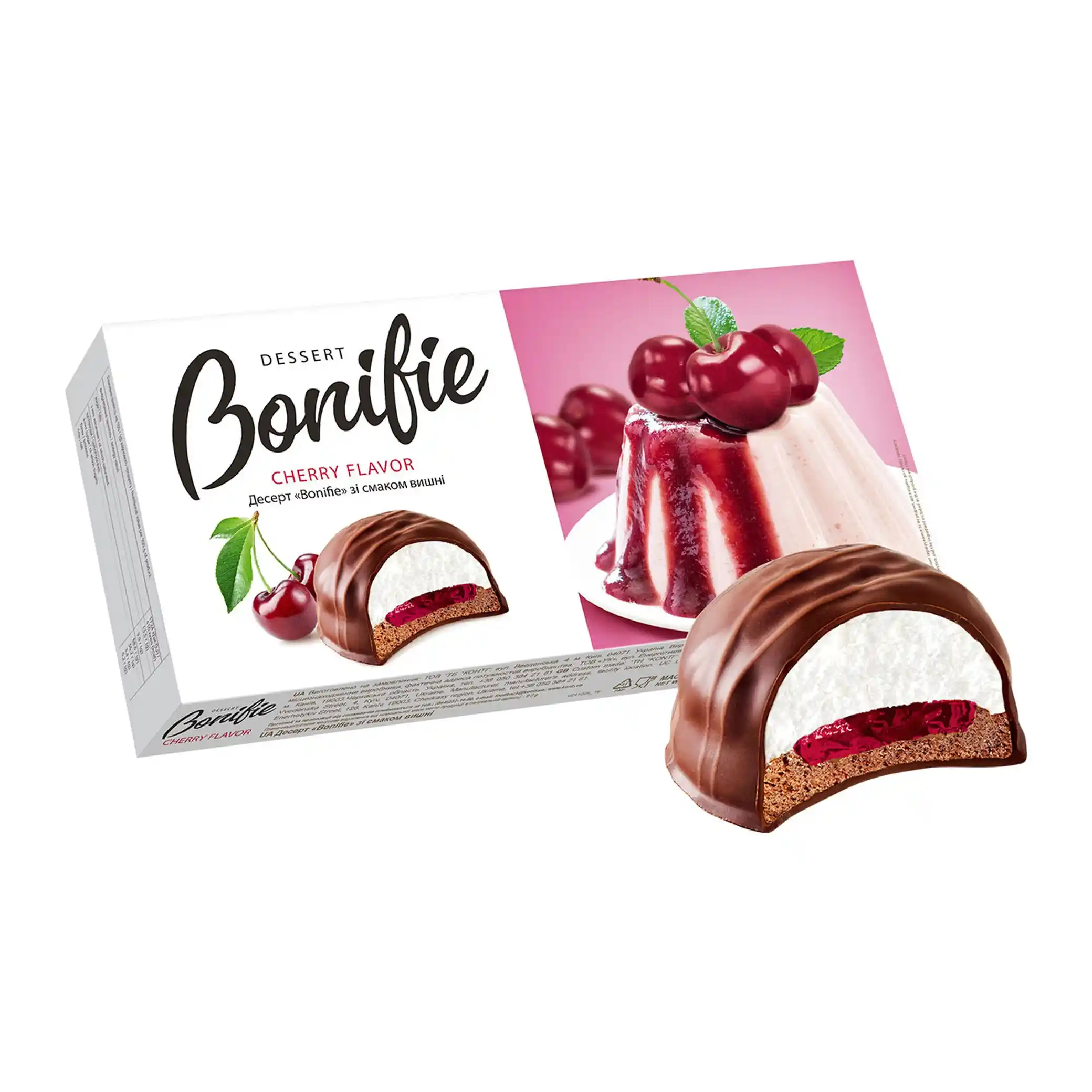 SvitKonti "Bonifie. Višeň", dezert suflé, 232g/9ks