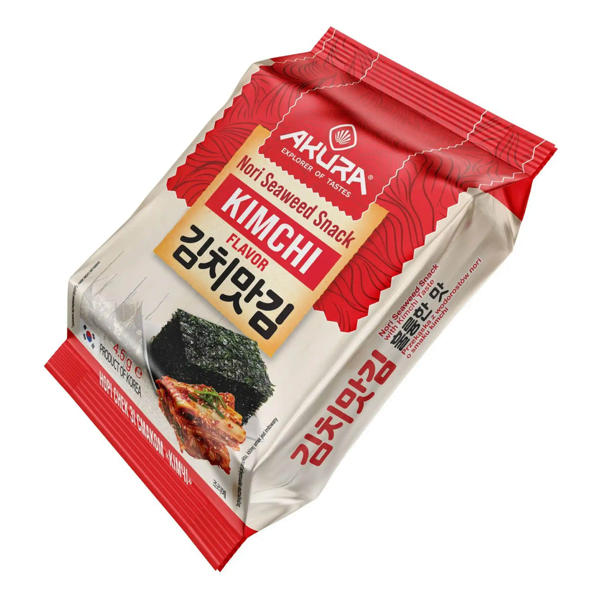 Nori "Kimchi", snack, 4,5g/72ks
