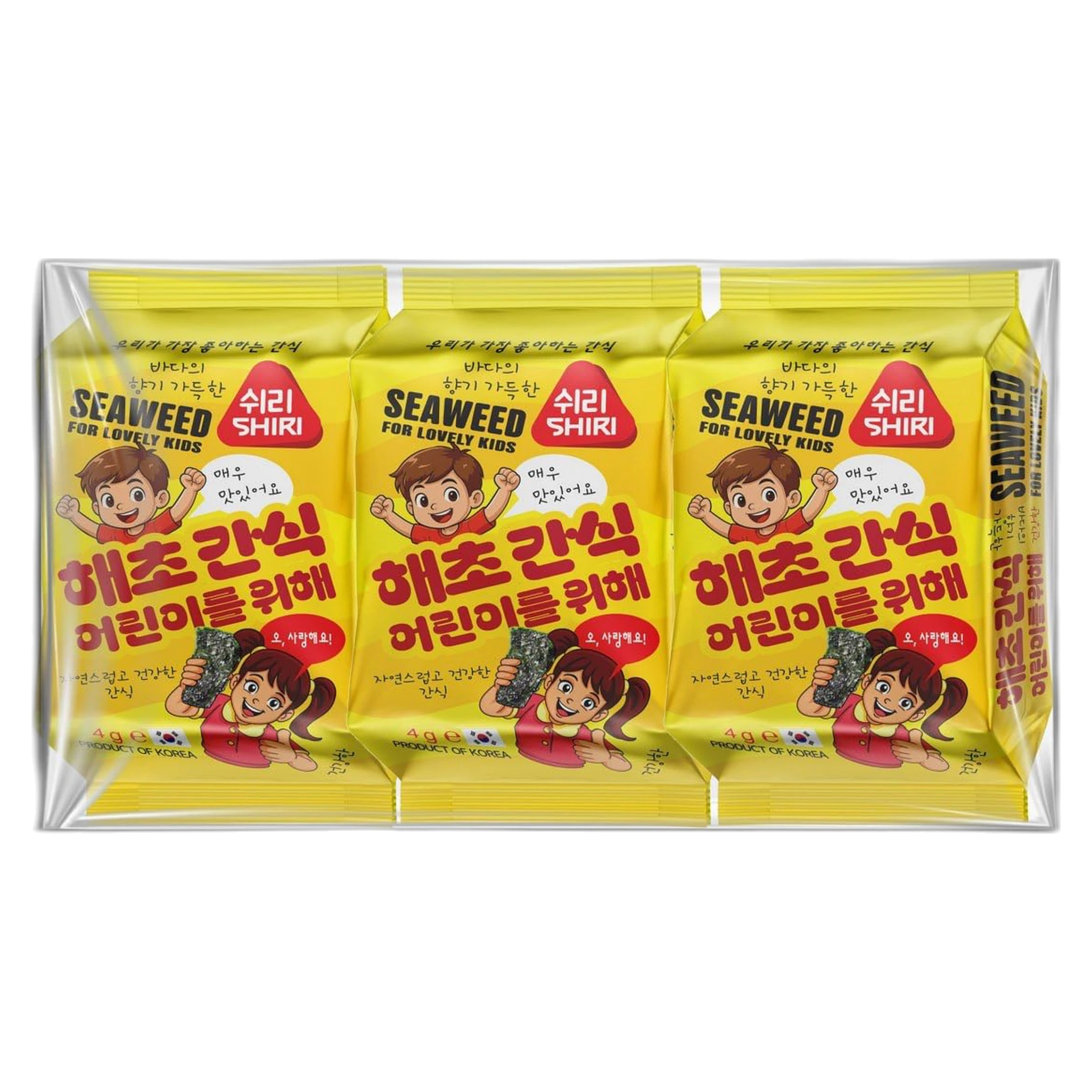 Nori "Pro děti", snack, 4g/72ks
