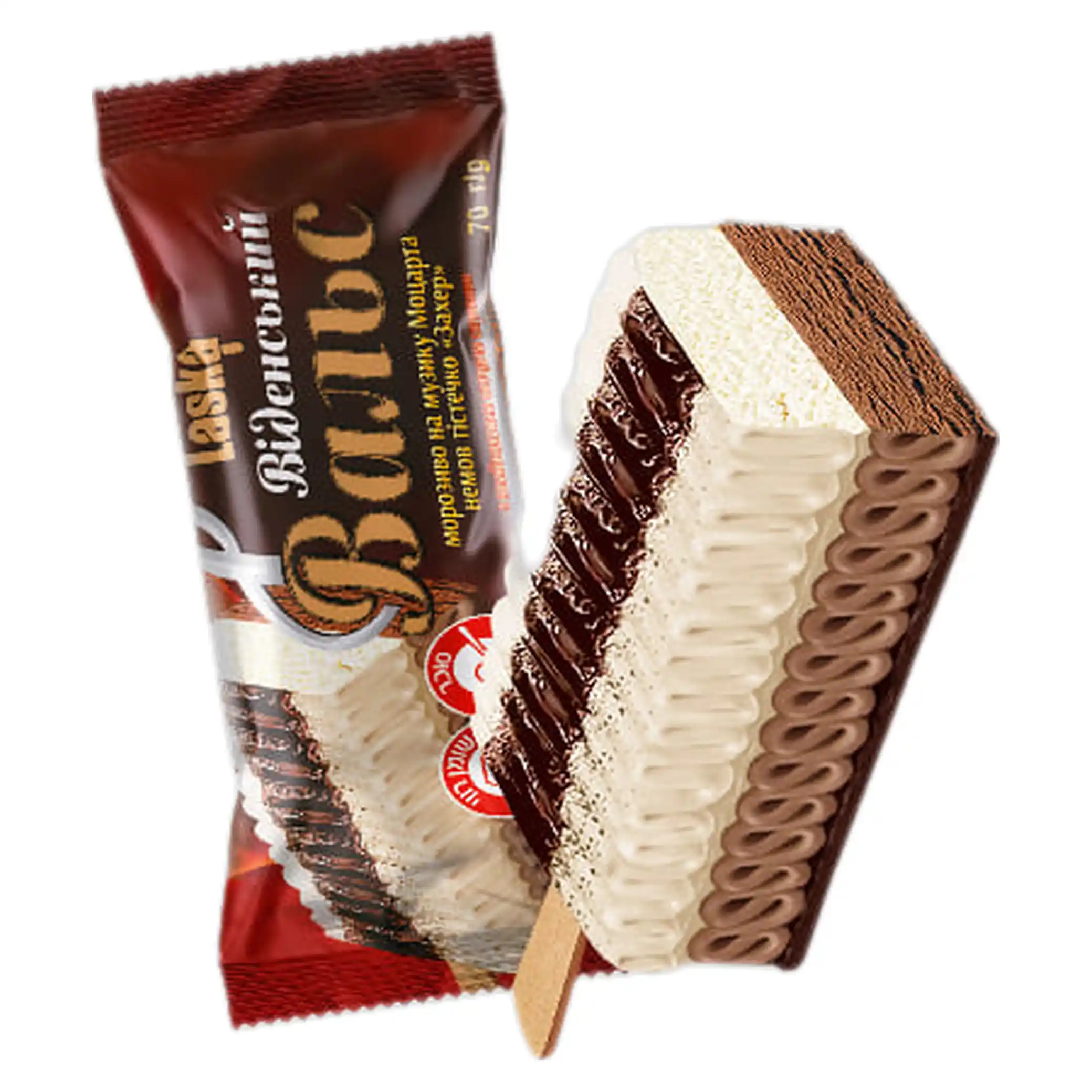 Laska "Vídeňský valčík" zmrzlina eskymo, 70 g/30ks