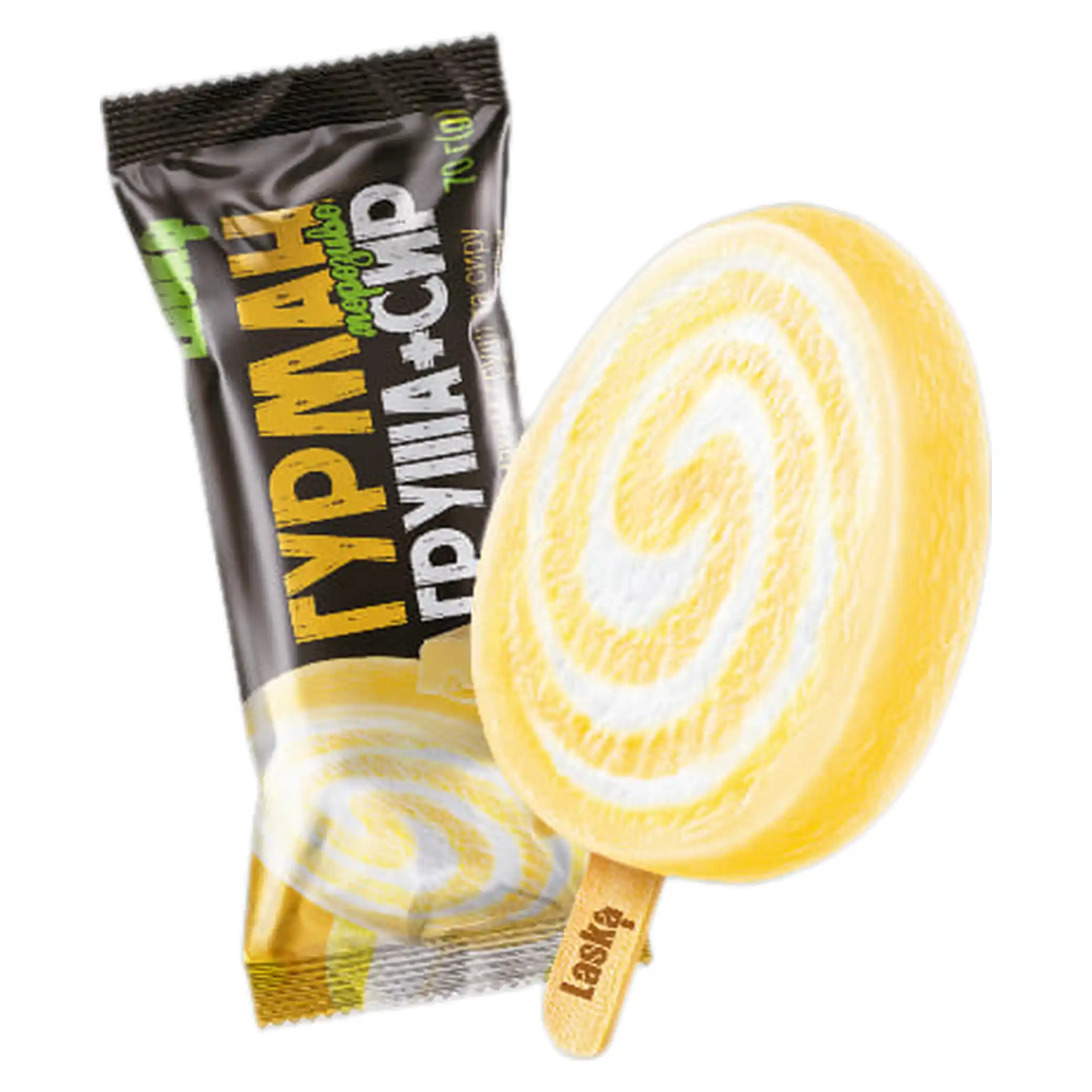 Laska "Gurmán Hruška a sýr" zmrzlina eskymo , 70 g/30ks