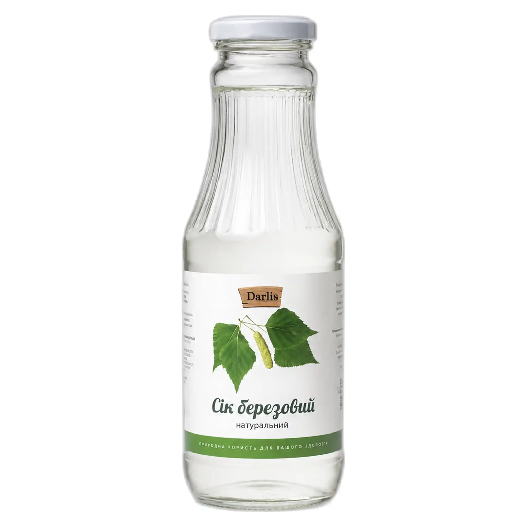 "Přírodní březová" šťáva, 1l, sklo/6ks