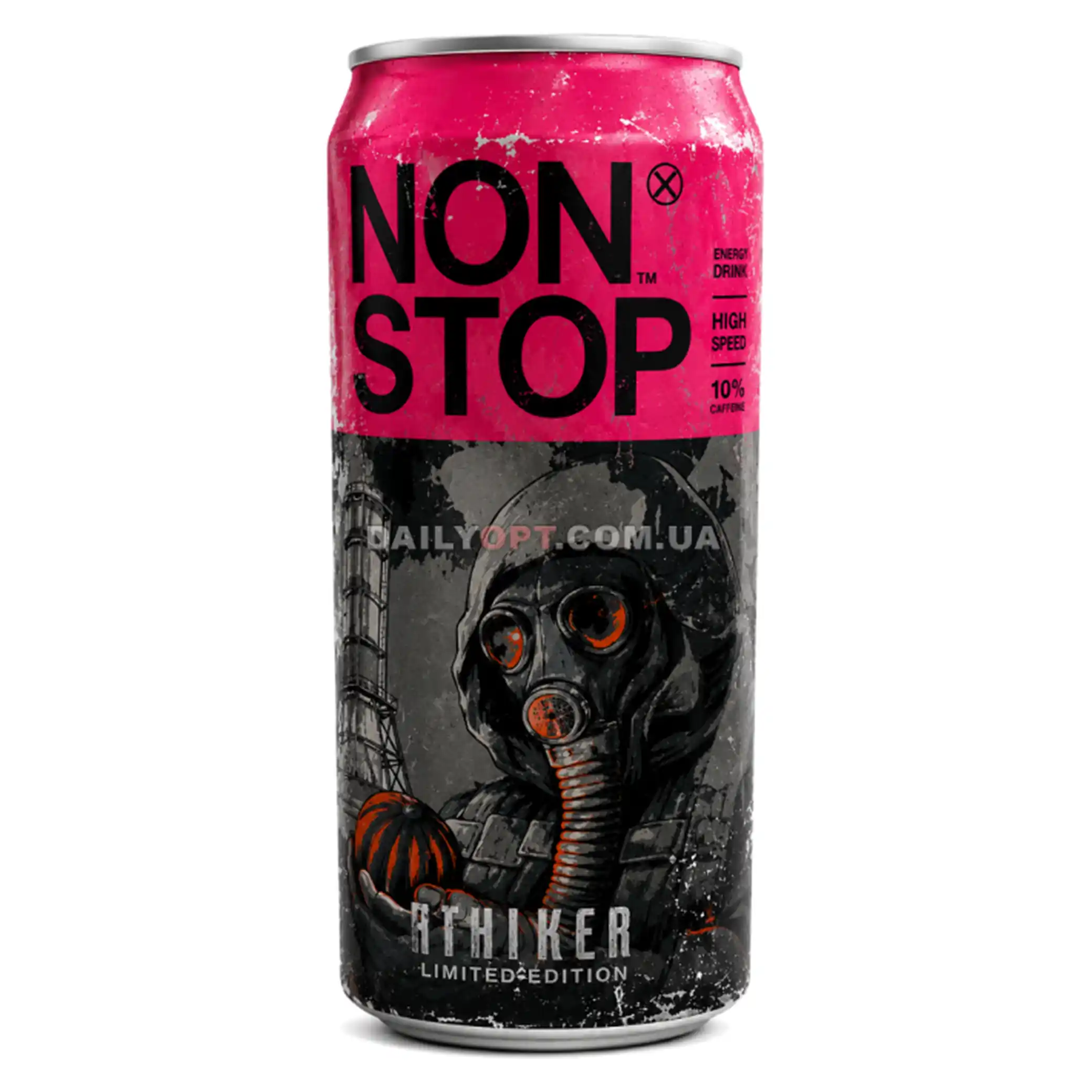 Non Stop "Stalker Red" energetický nealko nápoj plech 0,5l/24ks