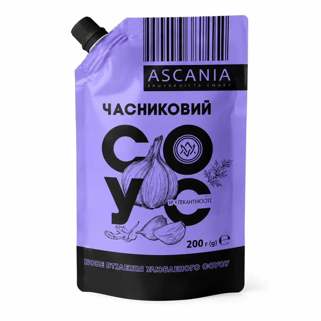 Askania "Česneková" omáčka, 200 g/30 ks