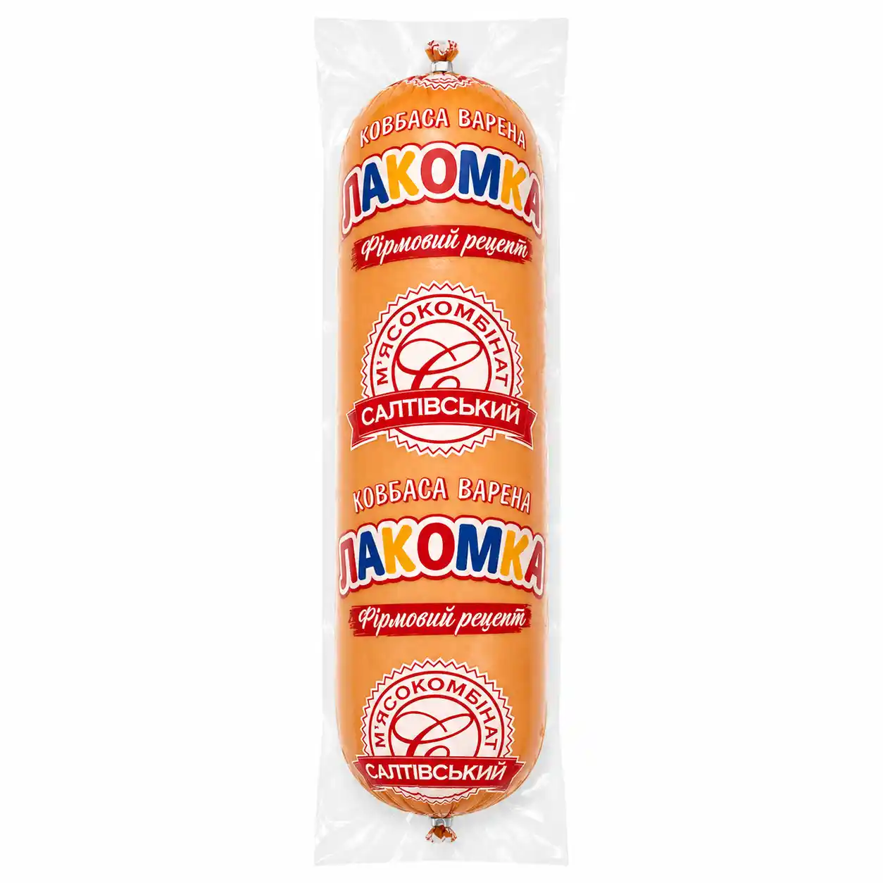 MK Saltovskij Vařená klobása "Lakomka" (rozmer 60), 500g