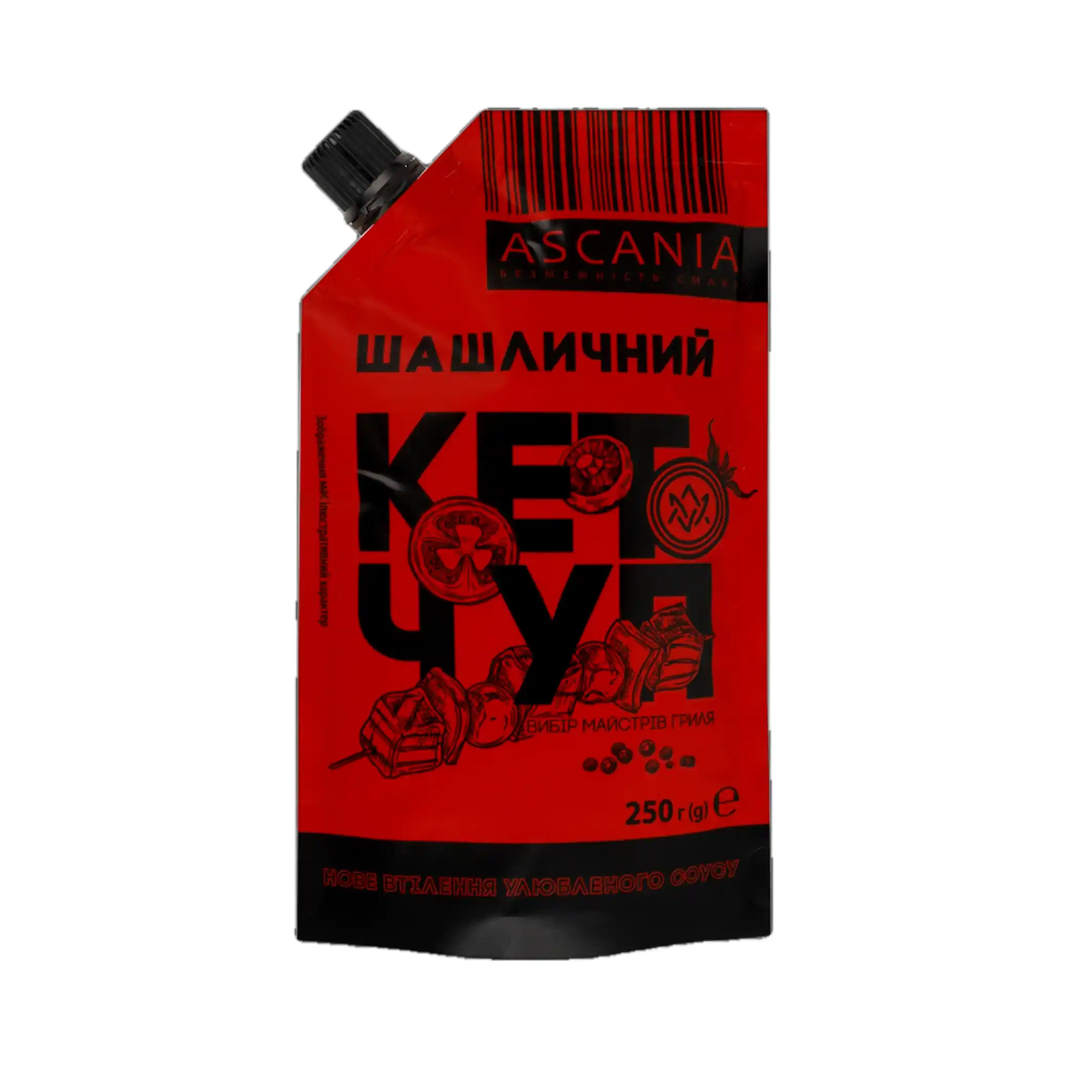 Askania "Do shashliku" kečup, 250 g/25 ks