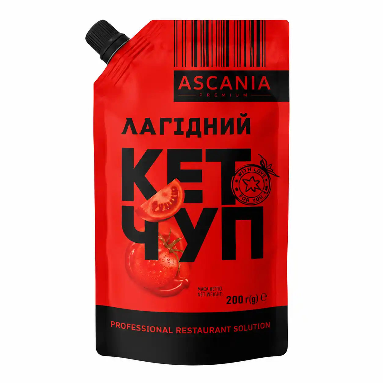 Askania "Jemný" kečup, 250 g/25 ks