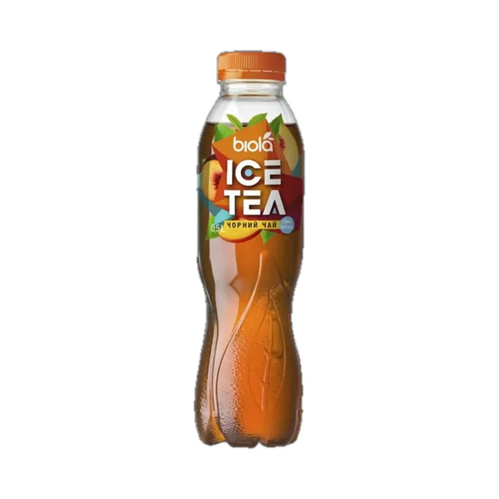 Biola "Broskev" černý čaj, 0,5 l/12ks