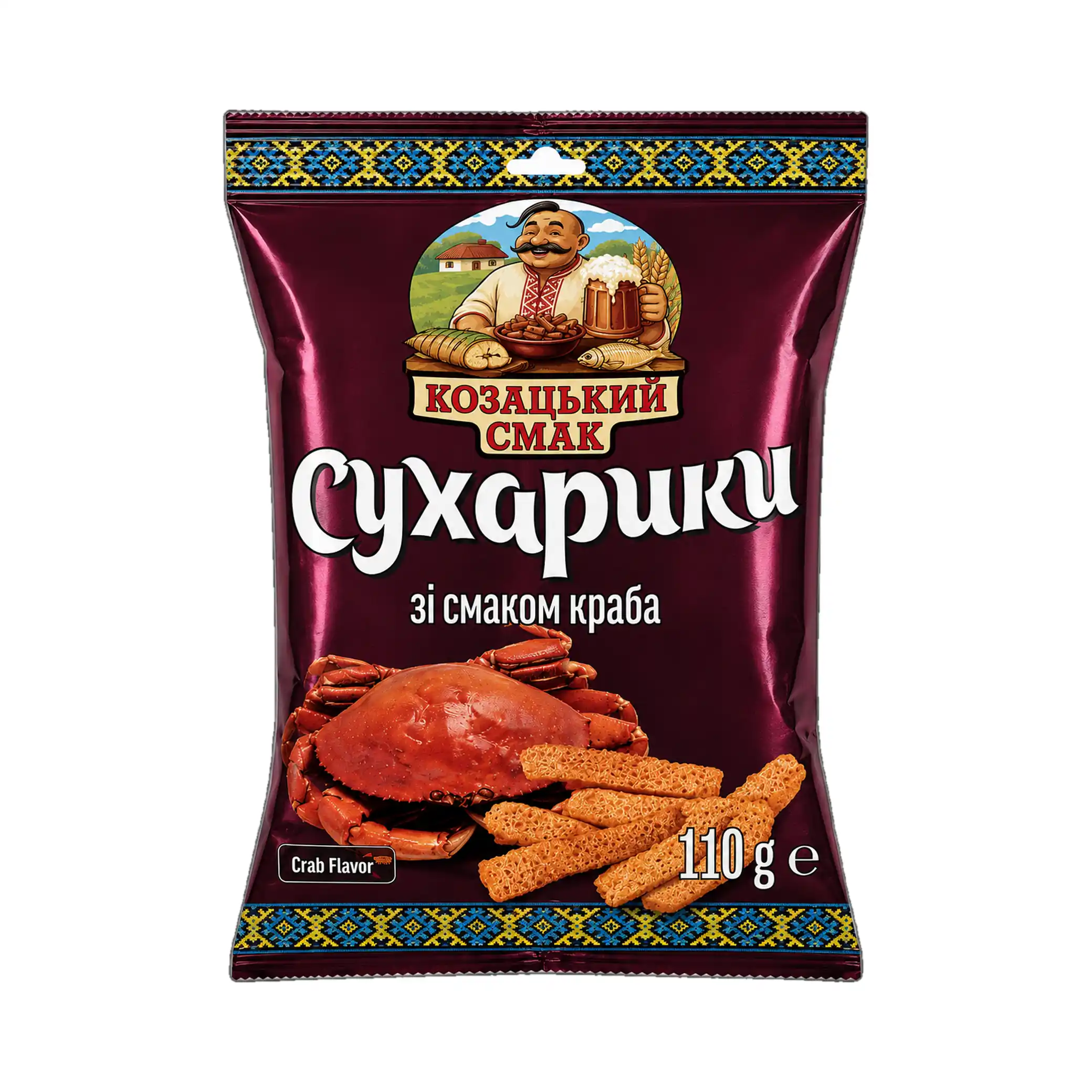 KS "Krab", pšeničné suchariky, 110 g/30ks