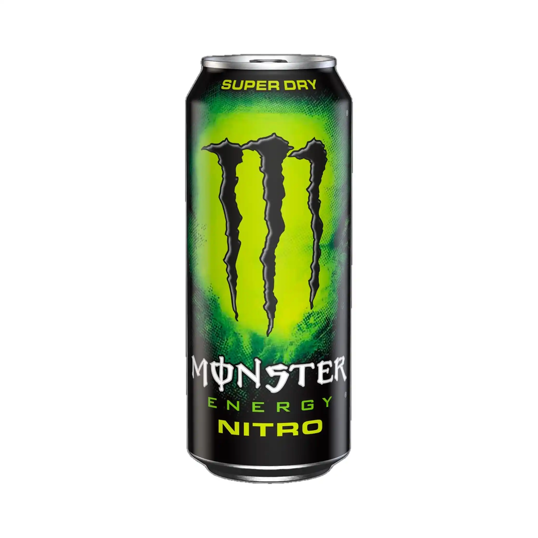 Monster "Nitro Super Dry" s guaranou, plech 0,5l/12ks