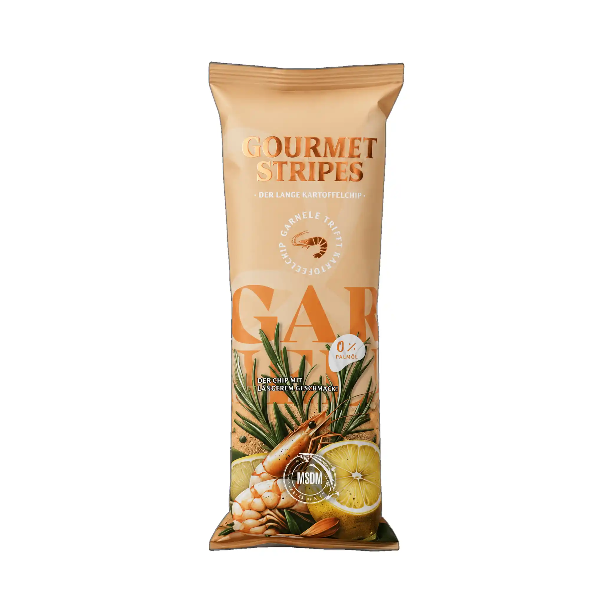 MSDM „Krevety s lanýžem“ bramborové chipsy, 75g/20ks
