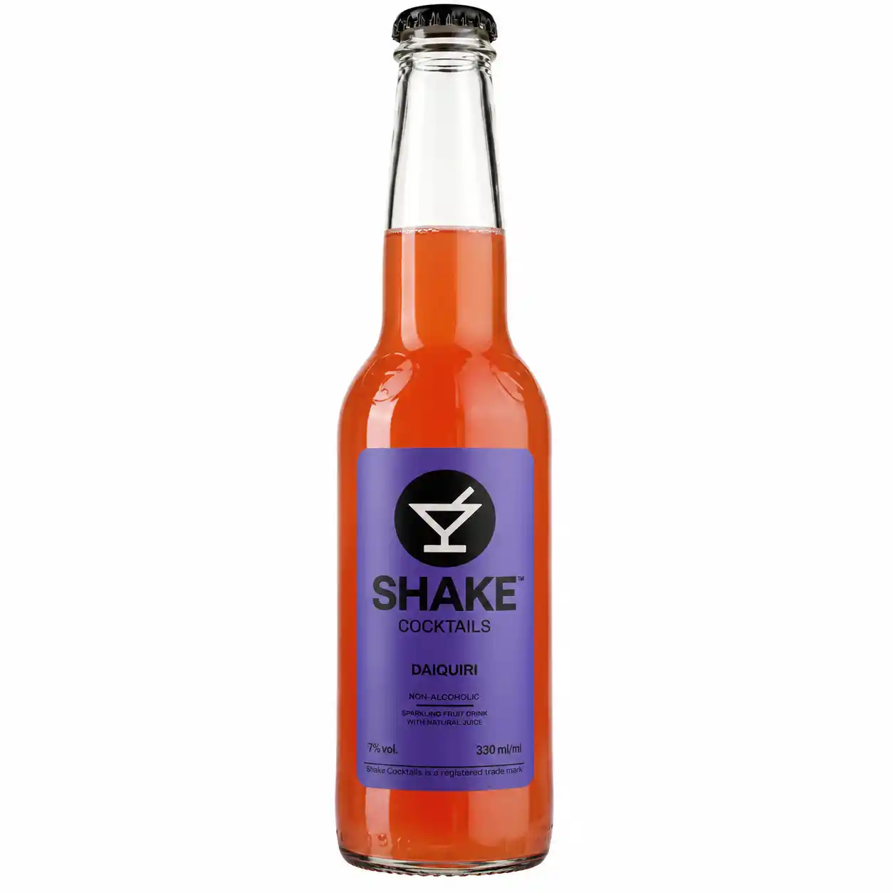 Shake cocktails "Daiquiri" nízkoalkohol.nápoj 5% alc.,sklo 330ml/24ks