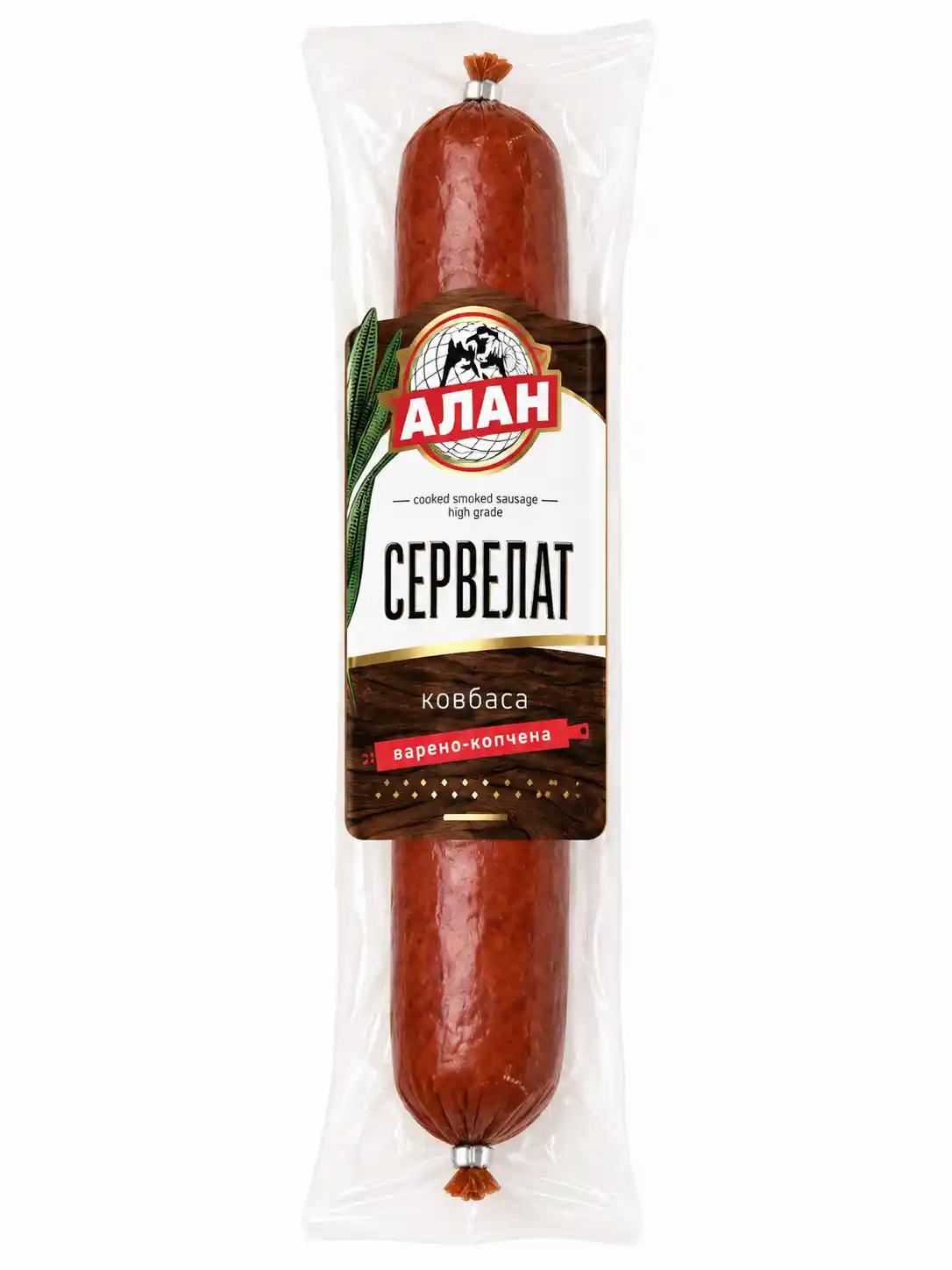 Alan „Servelat“ polouzený salám, 350 g/12ks