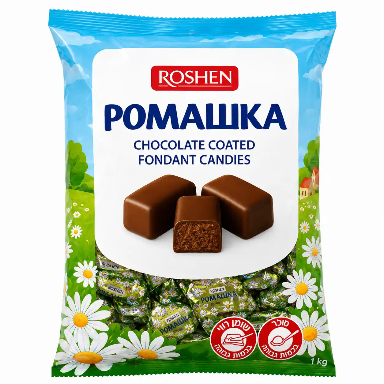 Roshen "Romaška", bonbóny, 1kg/9kg