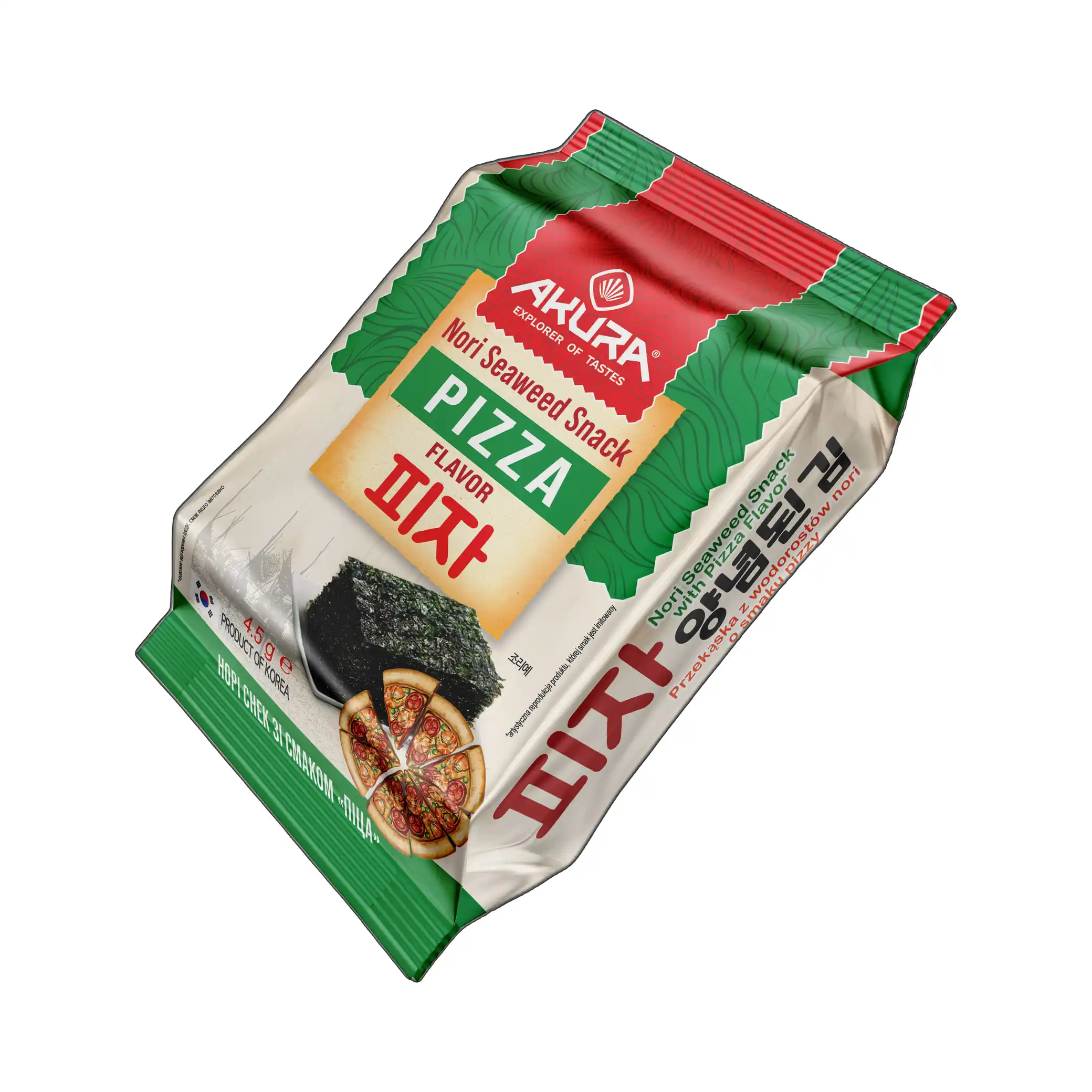Nori „Pizza“ snack, 4,5 g/ 36 ks