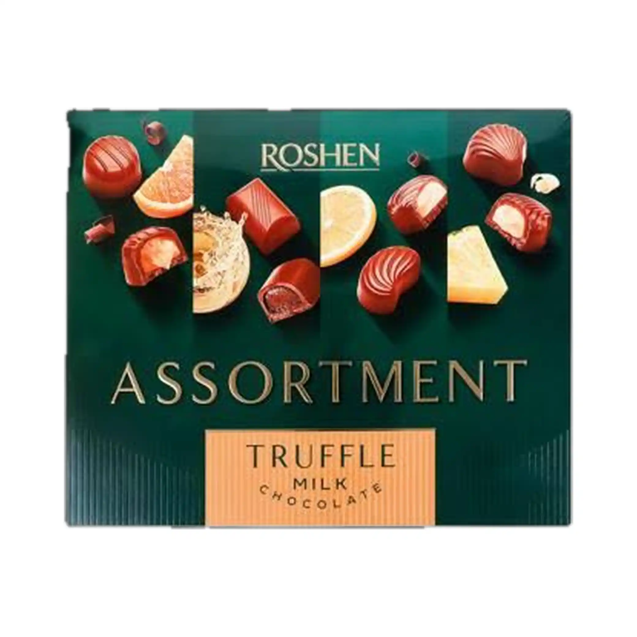 Roshen "Assortiment Truffle", bonboniéra, 148g/8ks