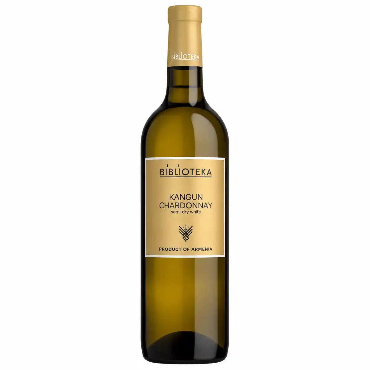 Biblioteka „Kangun Chardonnay“ bílé víno, 13,3 %, 0,75 l/6 ks