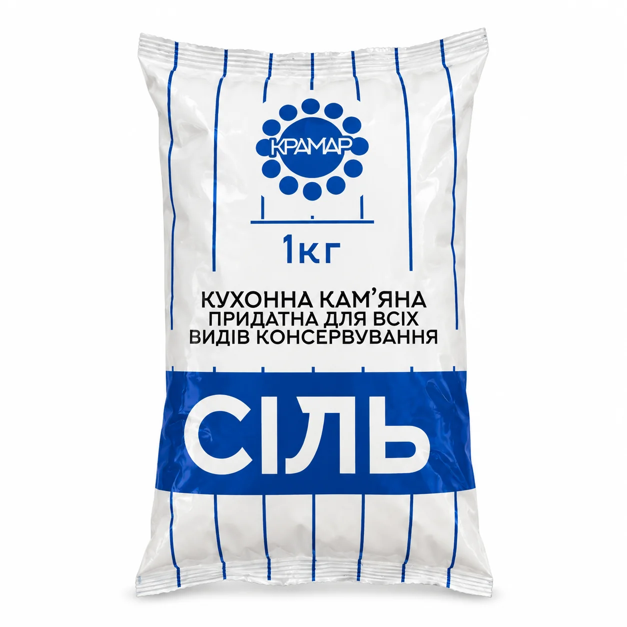 KRAMAR Hrubozrnná sůl, 1 kg/25 ks