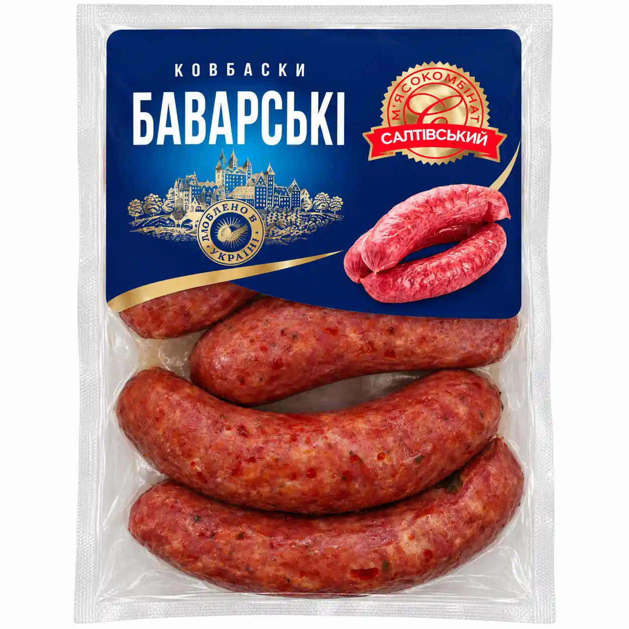 MK Saltovskij „Bavorské“ klobásky, ±450g