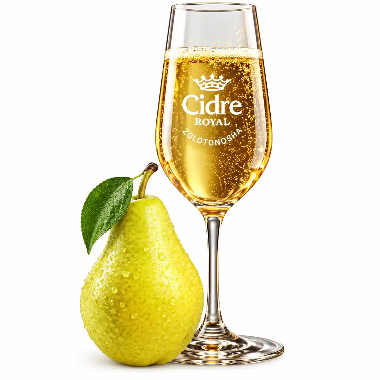 TM Cidre Royal „Hruška“ sladký perlivý cider, 5 %, 30 l KEG
