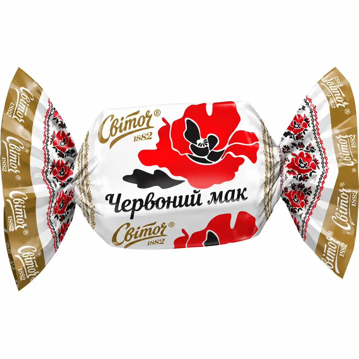 Svitoč „Červený mák“ čokoládové bonbóny, 3 kg